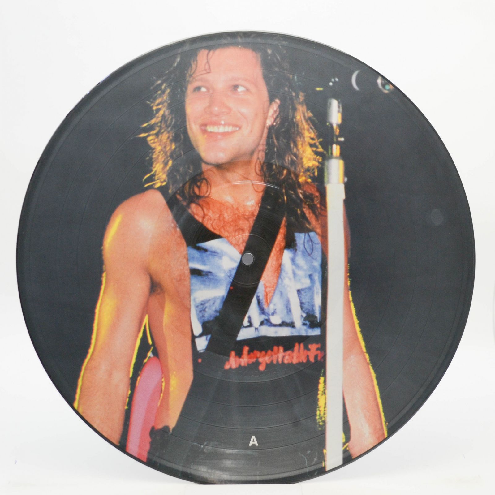 Bon Jovi — Slippery When Wet (UK, poster), 1986