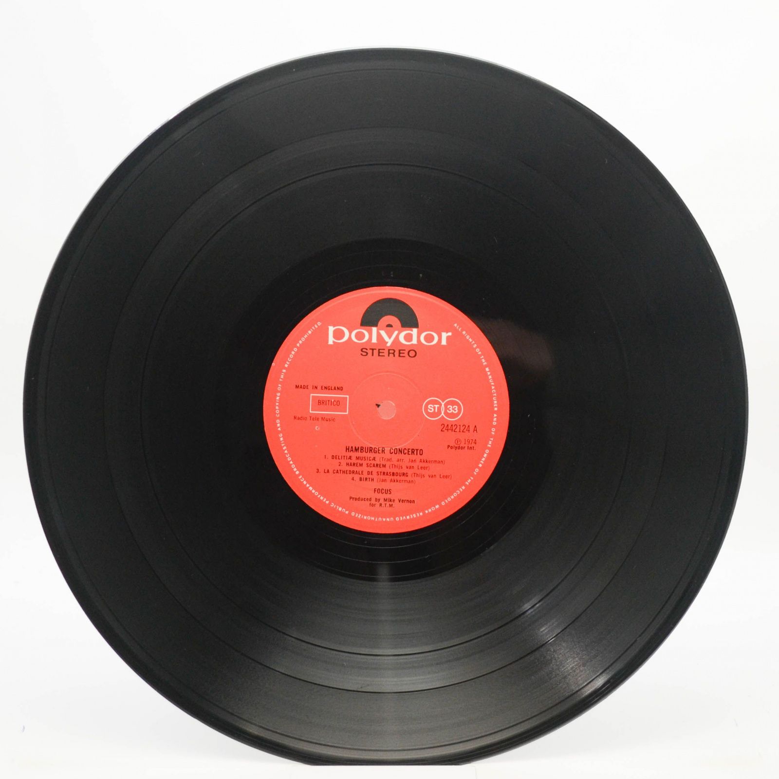 Focus — Hamburger Concerto (UK), 1974