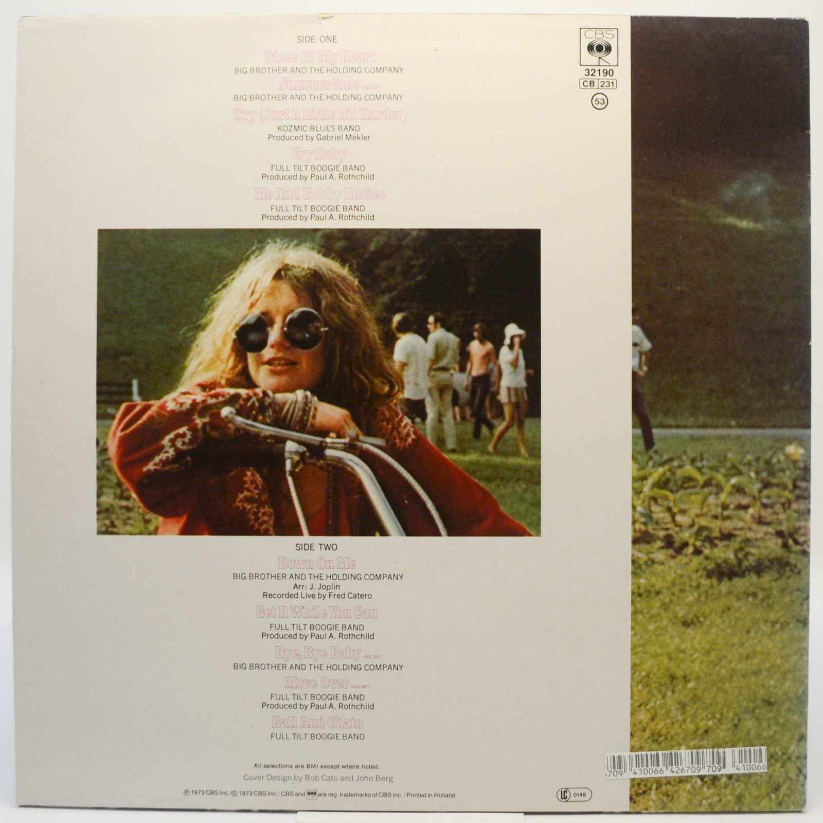Janis Joplin — Janis Joplin's Greatest Hits, 1983