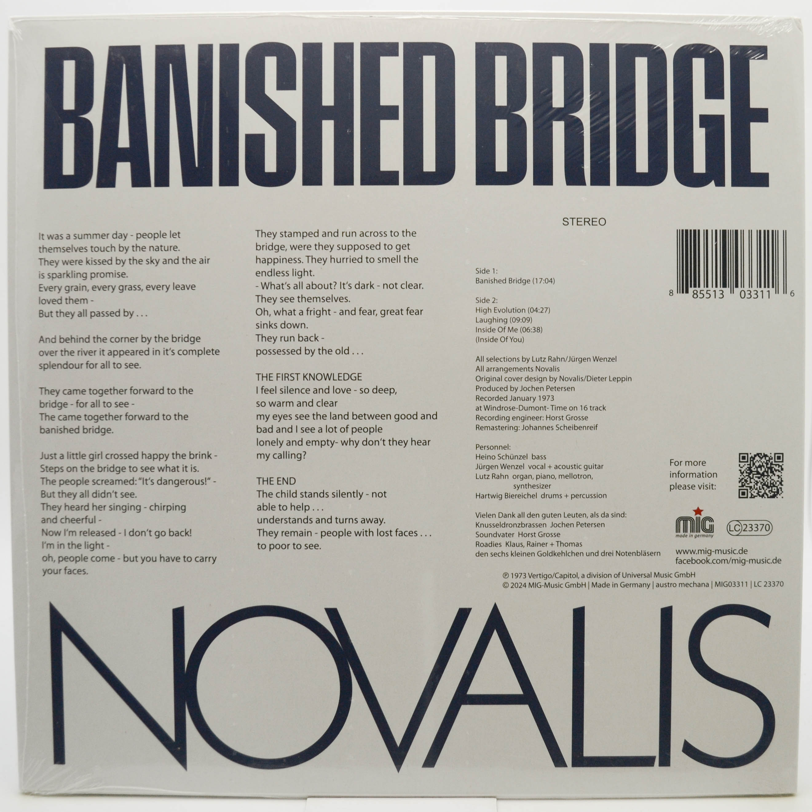 Novalis — Banished Bridge, 1972