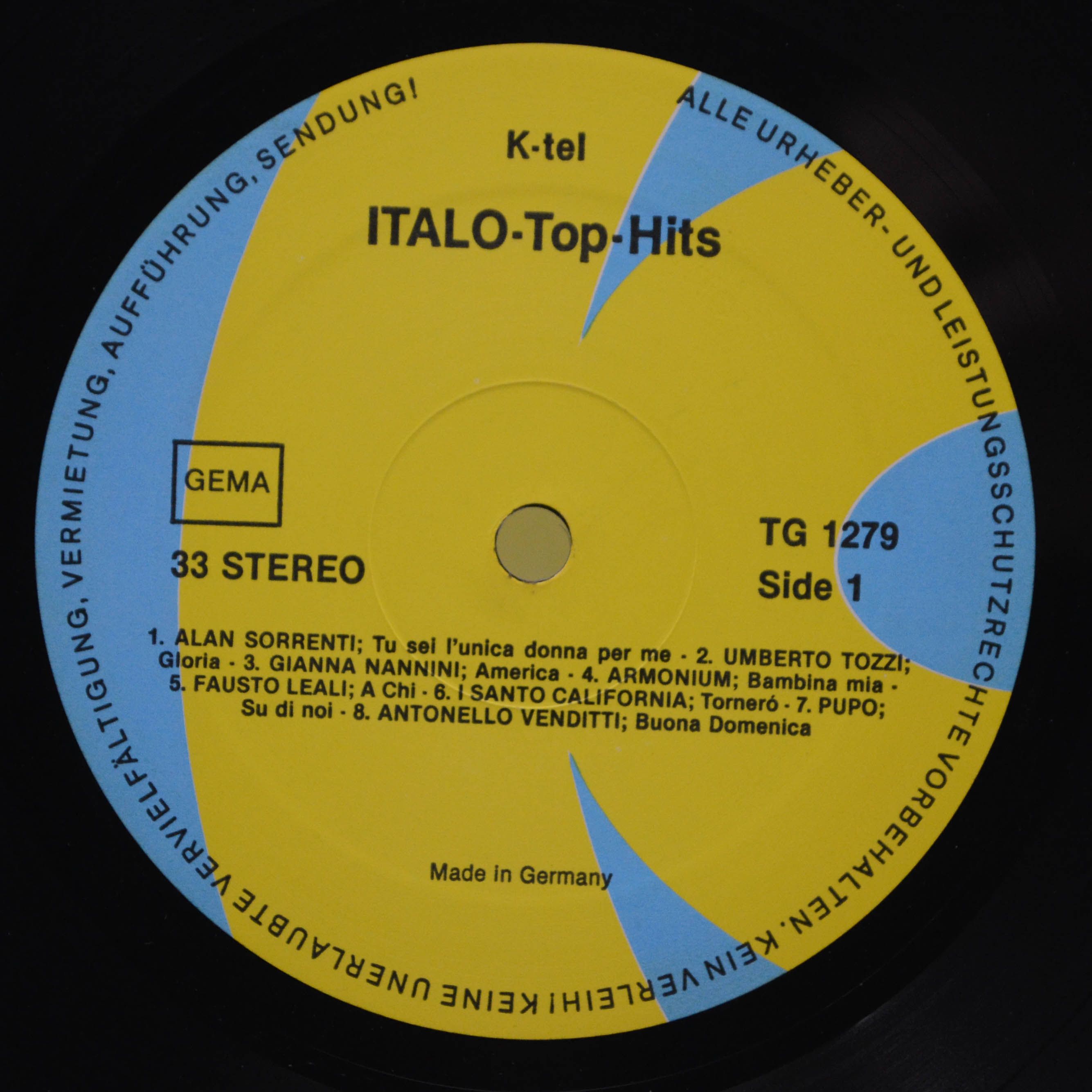 Various — Italo Top Hits, 1980