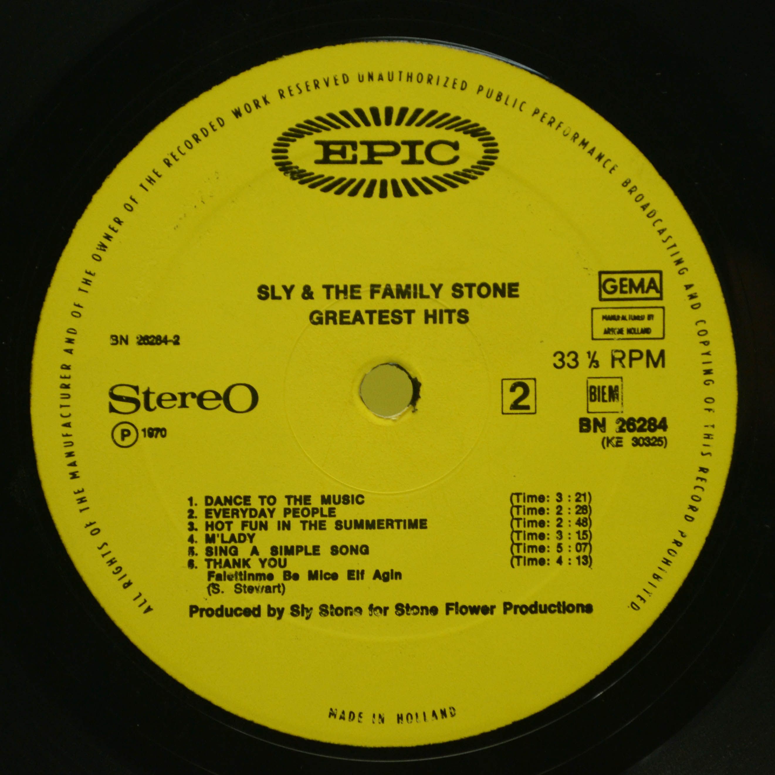 Sly & The Family Stone — Greatest Hits, 1970