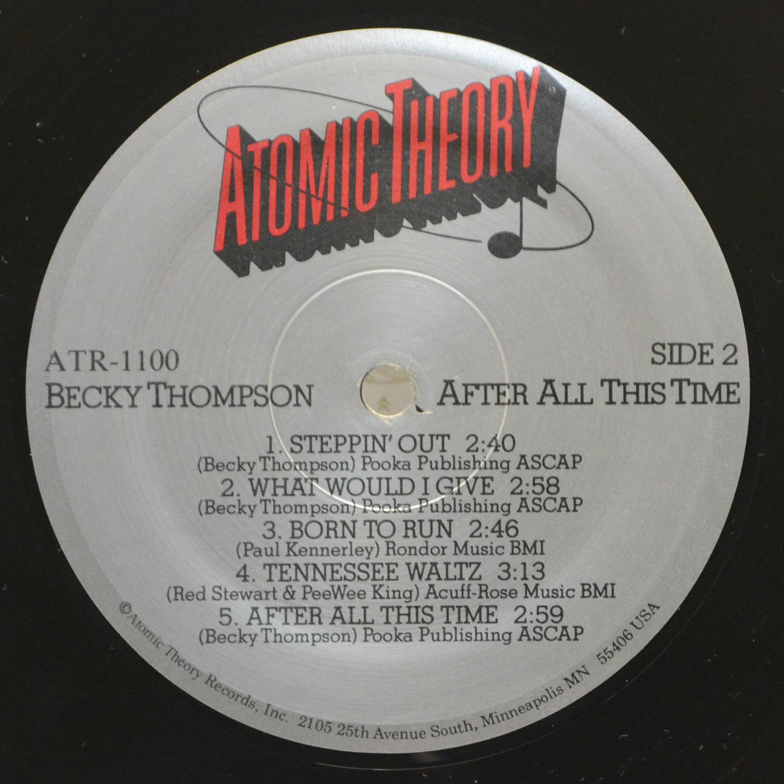 Becky Thompson — After All This Time, 1988