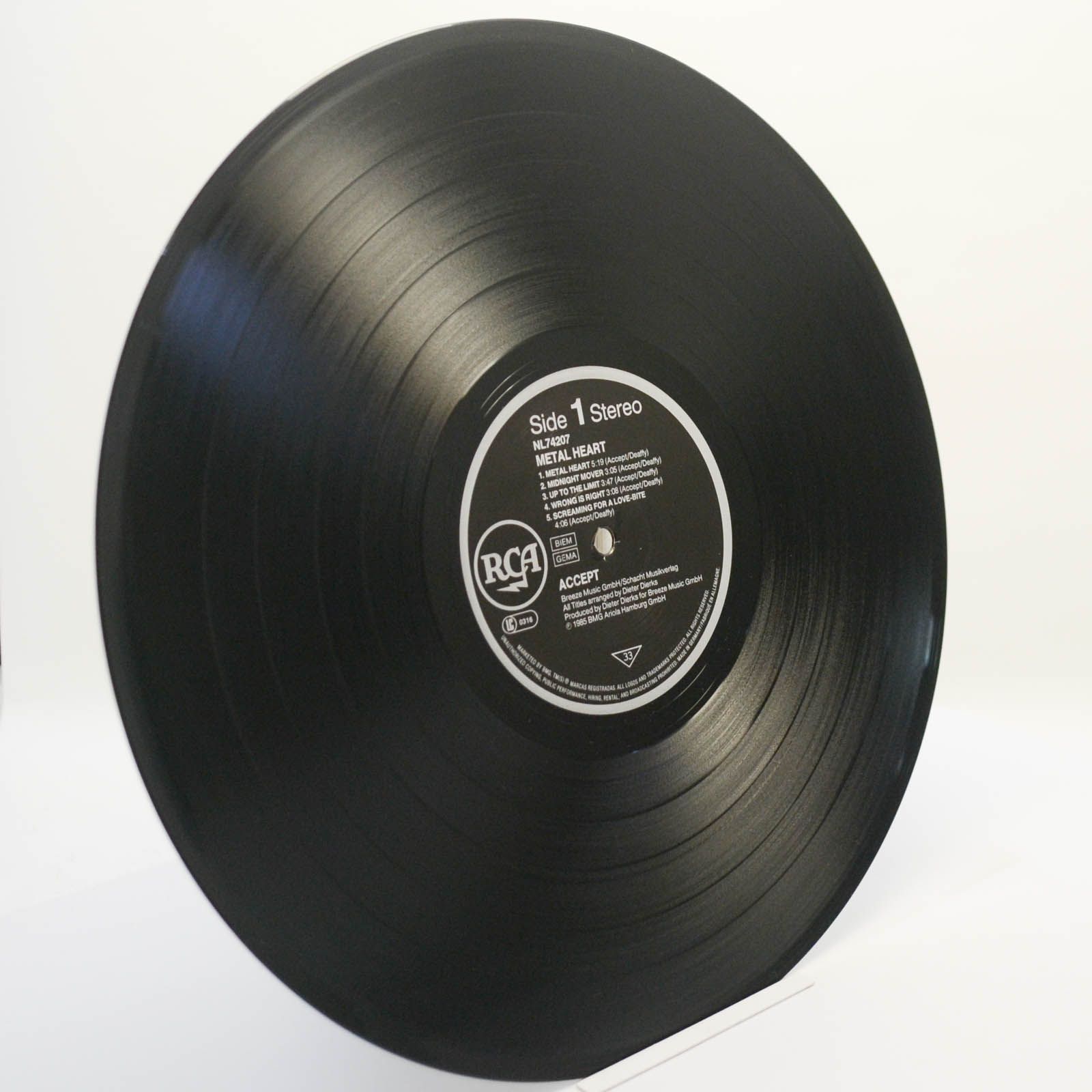 Accept — Metal Heart, 1985