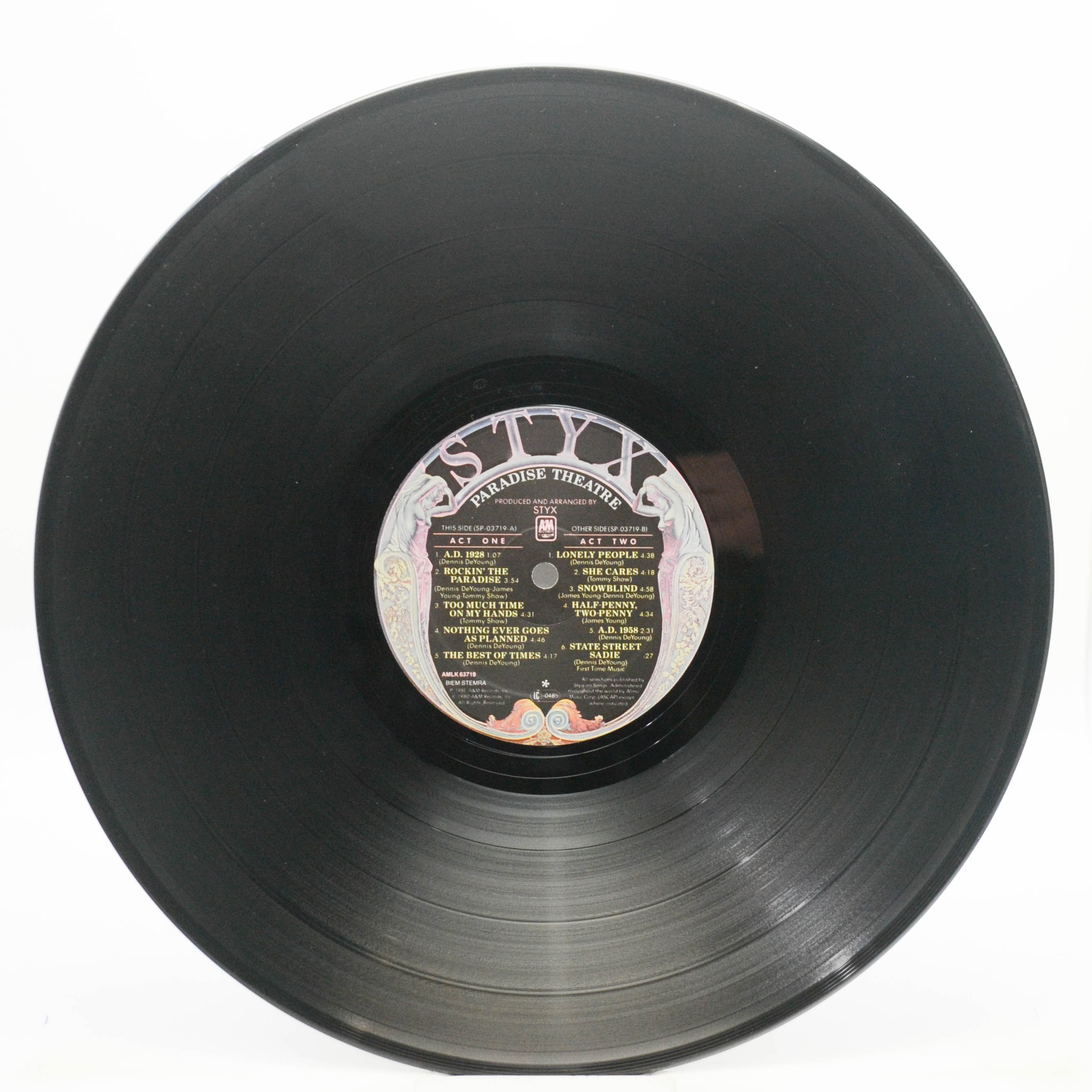 Styx — Paradise Theatre, 1981