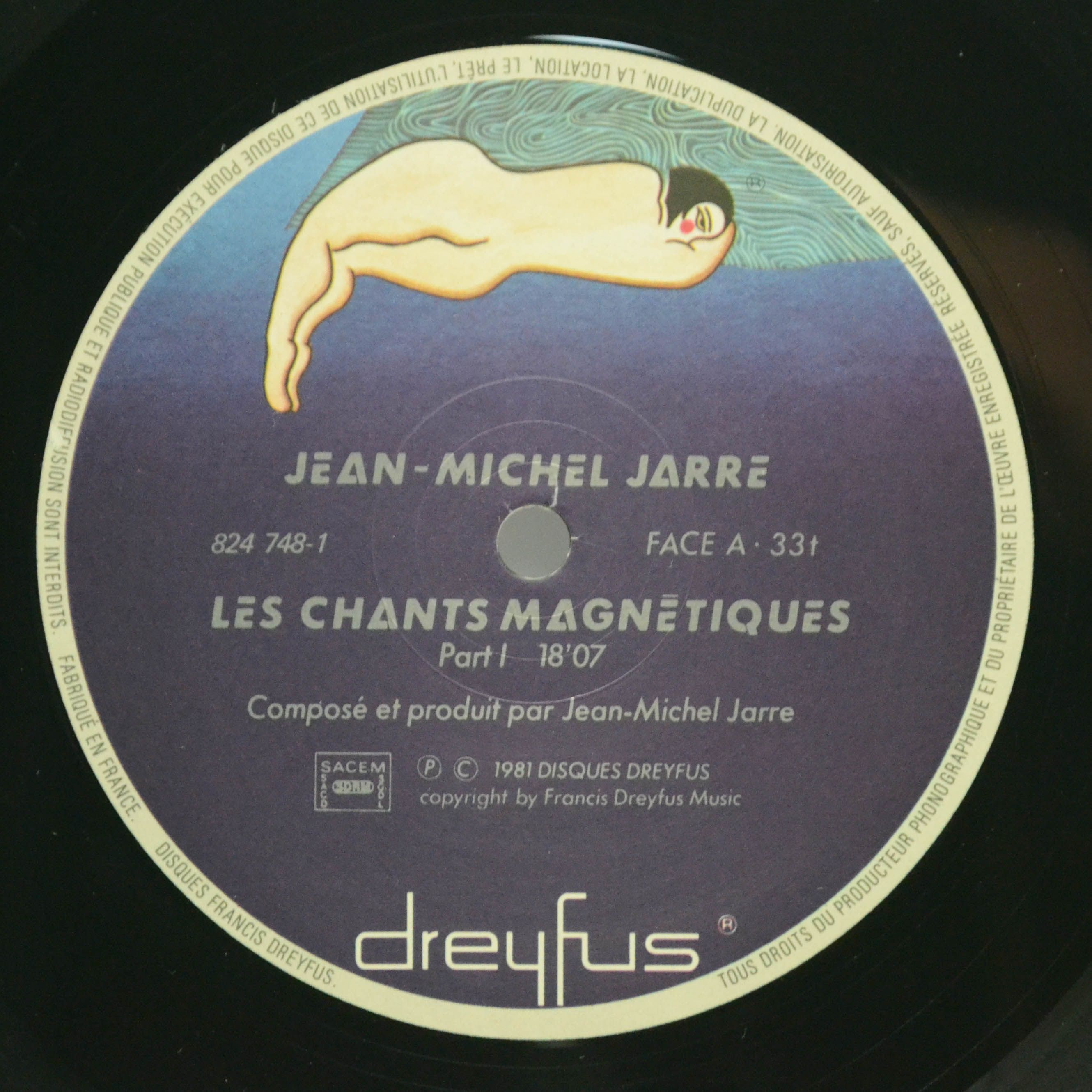 Jarre — Les Chants Magnétiques (France), 1981