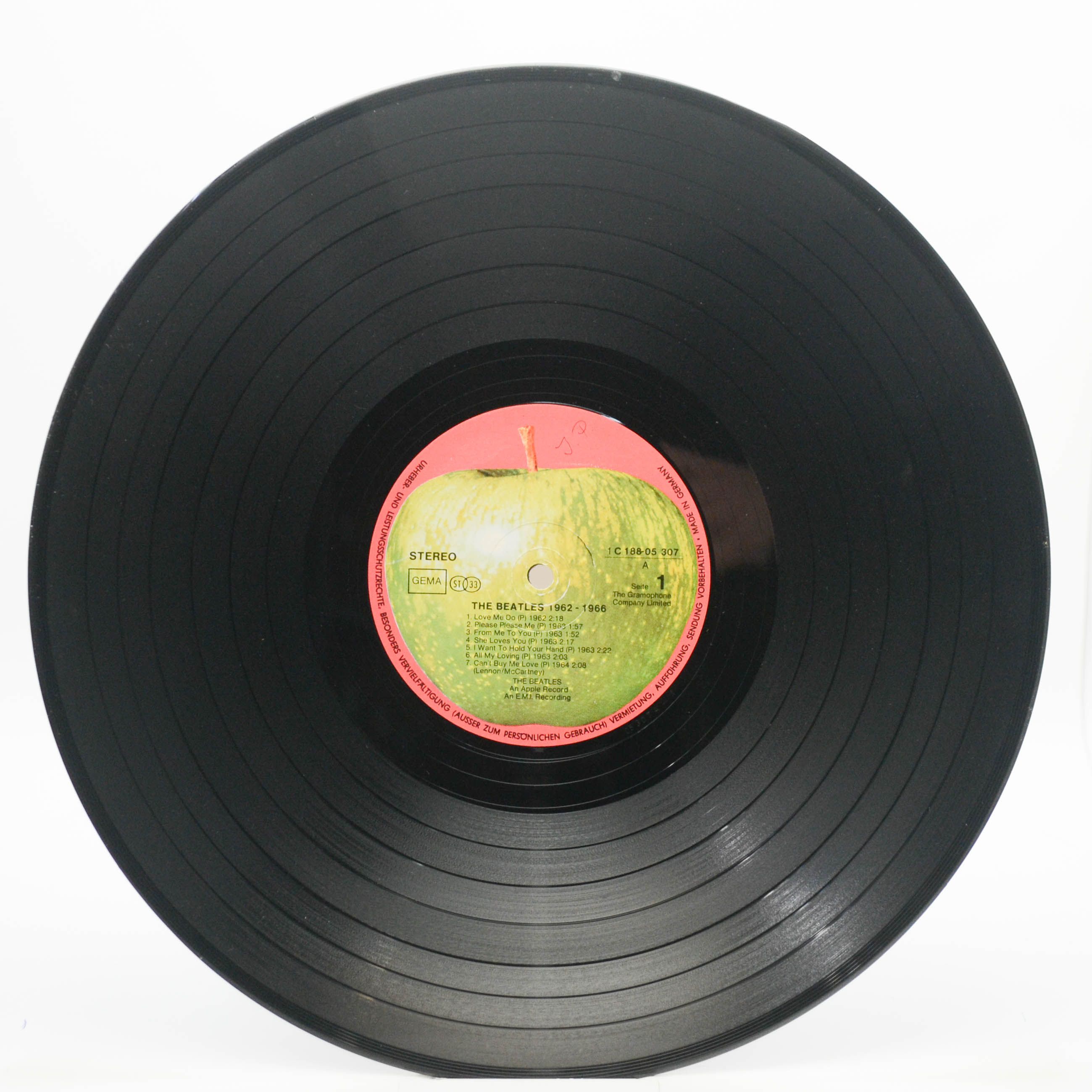 Beatles — 1962-1966 (2LP), 1973