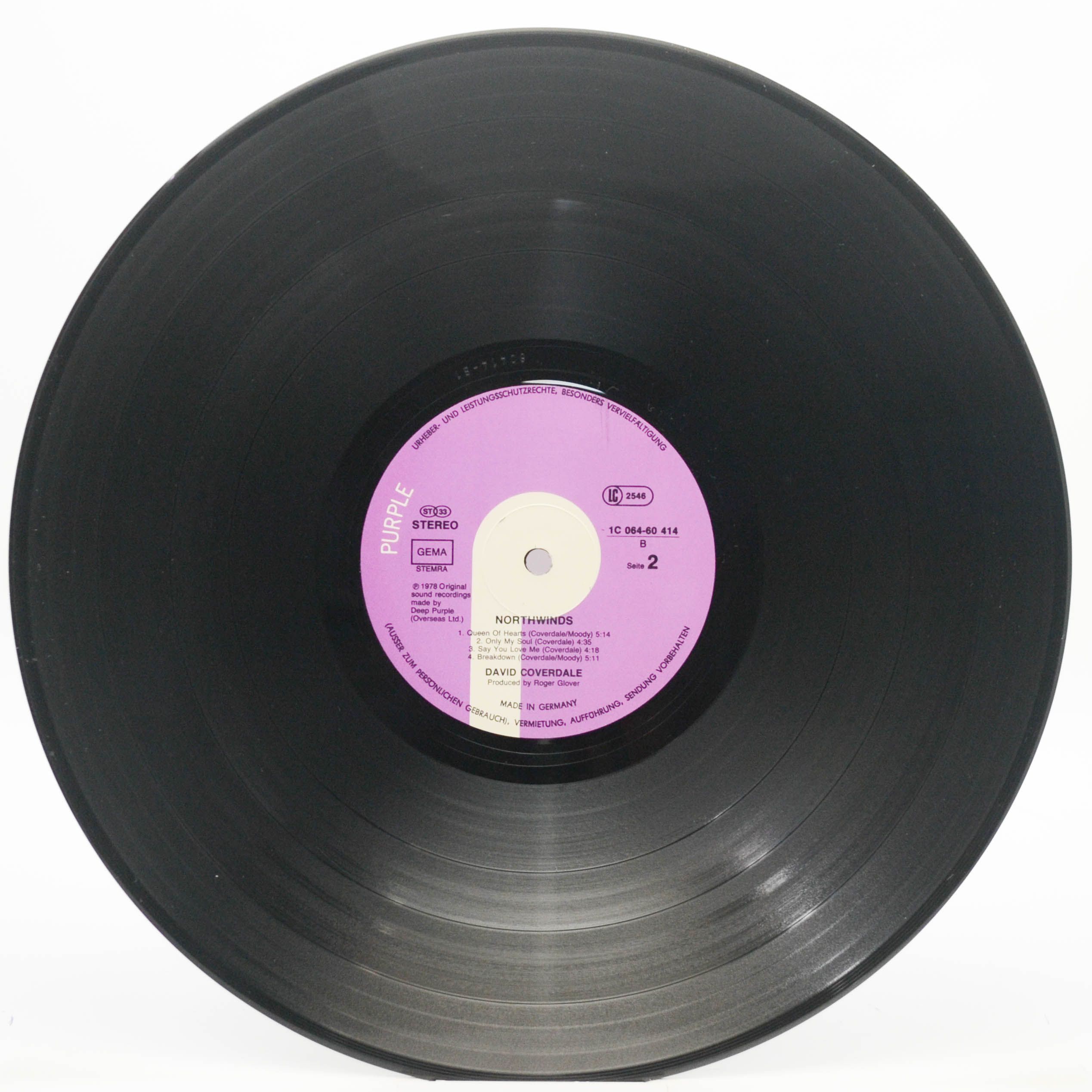 David Coverdale — Northwinds, 1978