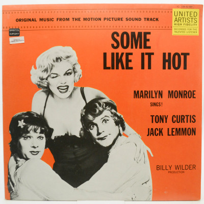 Виниловая пластинка Some Like It Hot, 1959