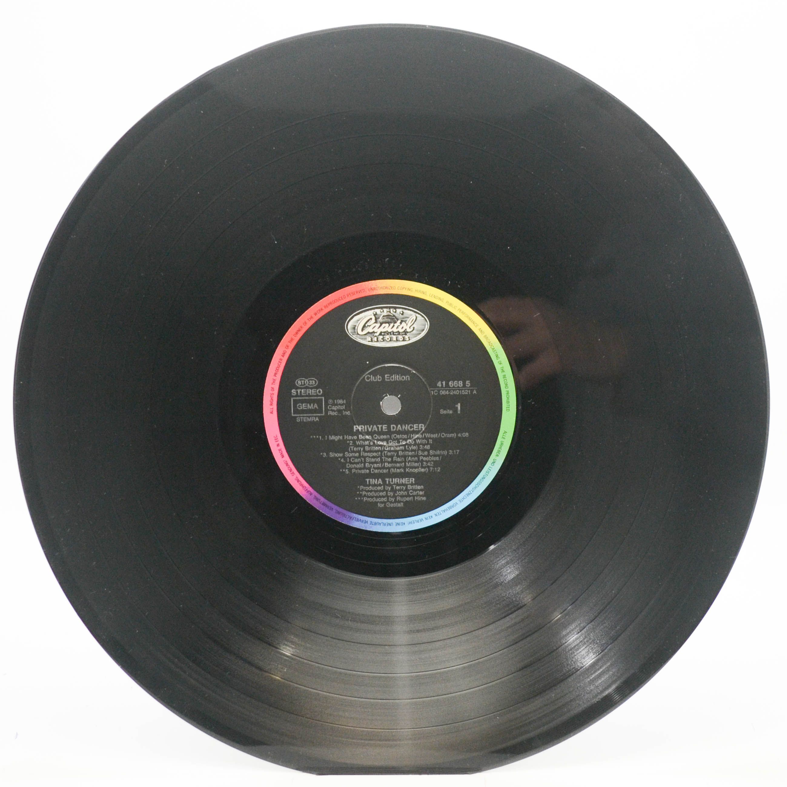 Tina Turner — Private Dancer, 1984