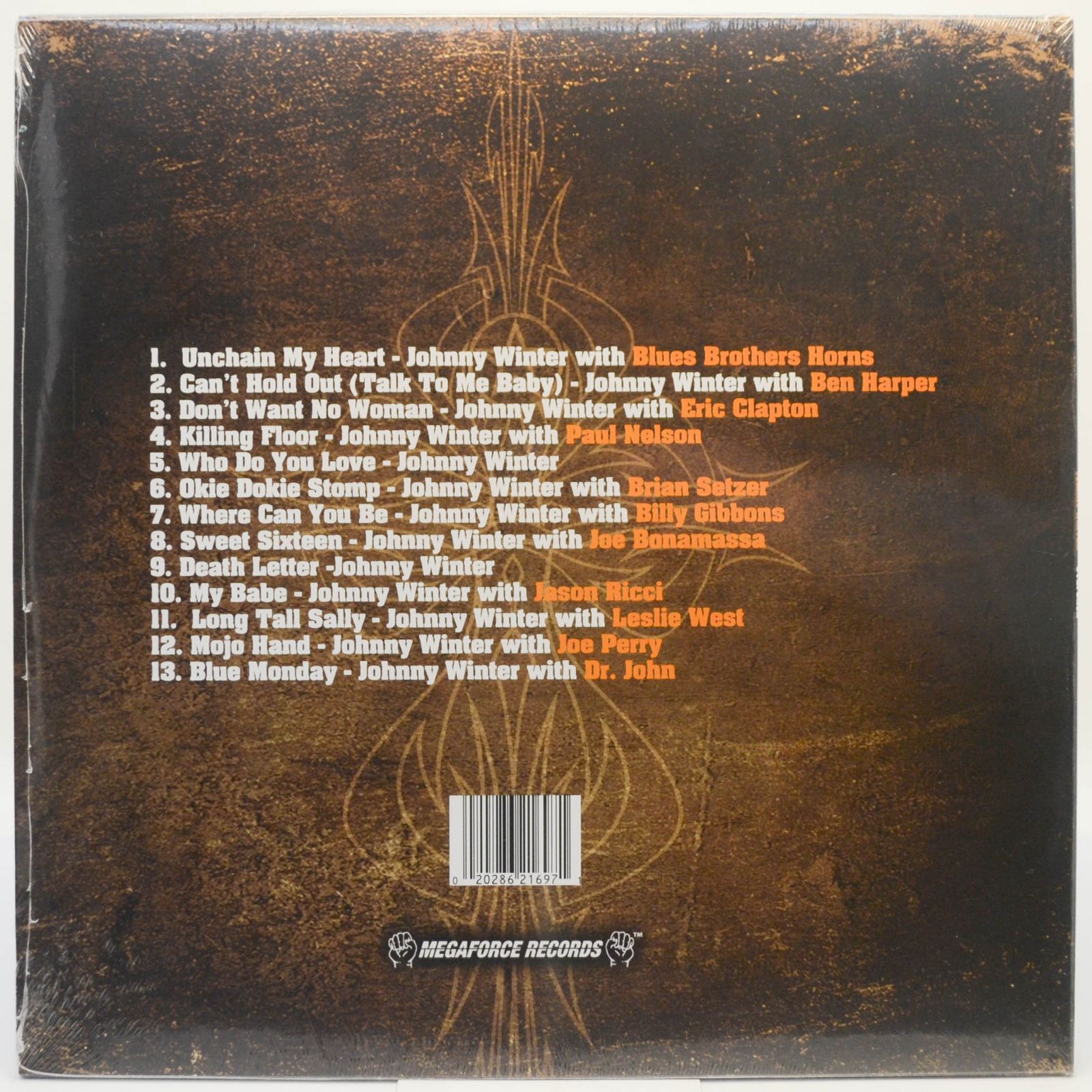 Johnny Winter — Step Back (1-st, USA), 2014