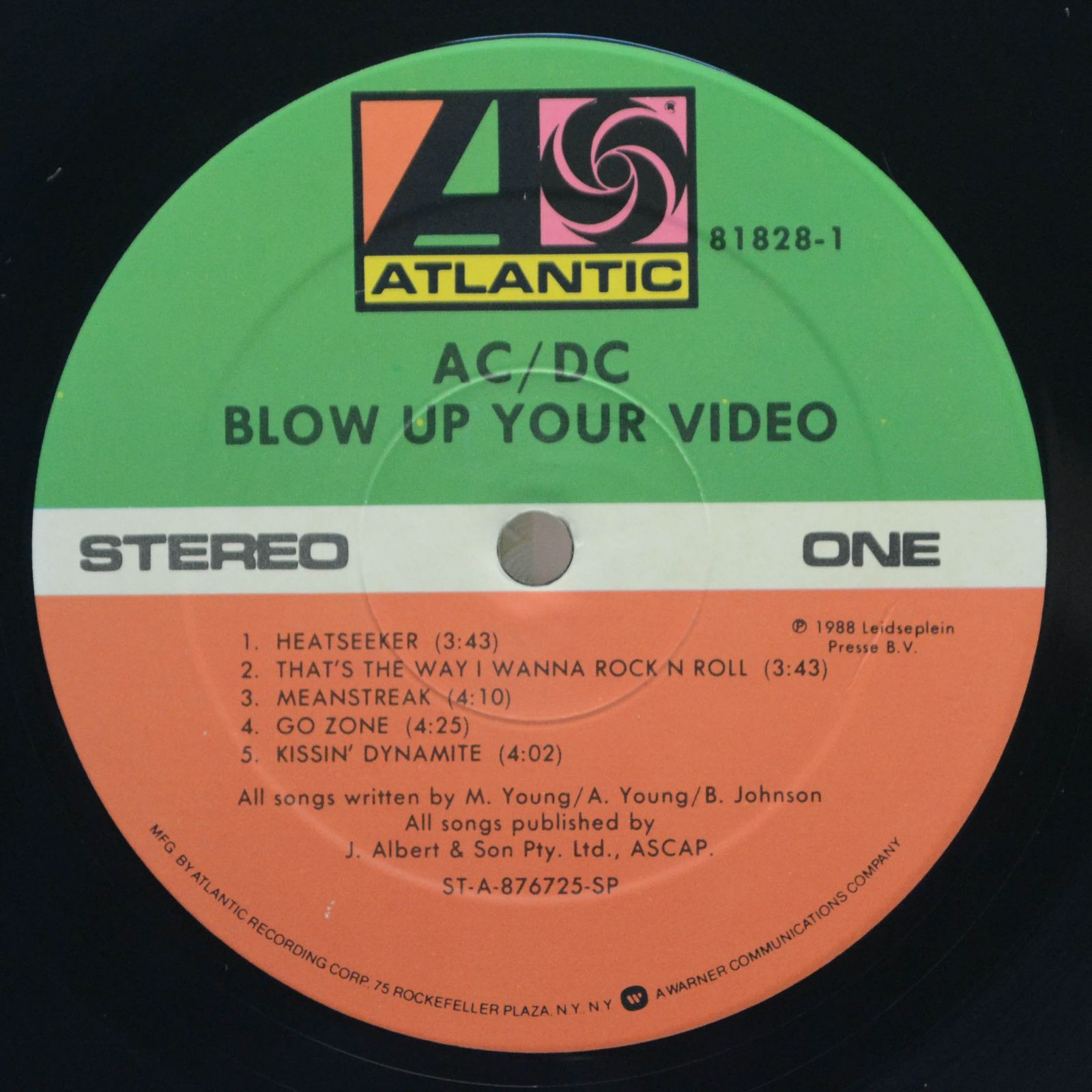 AC/DC — Blow Up Your Video, 1988