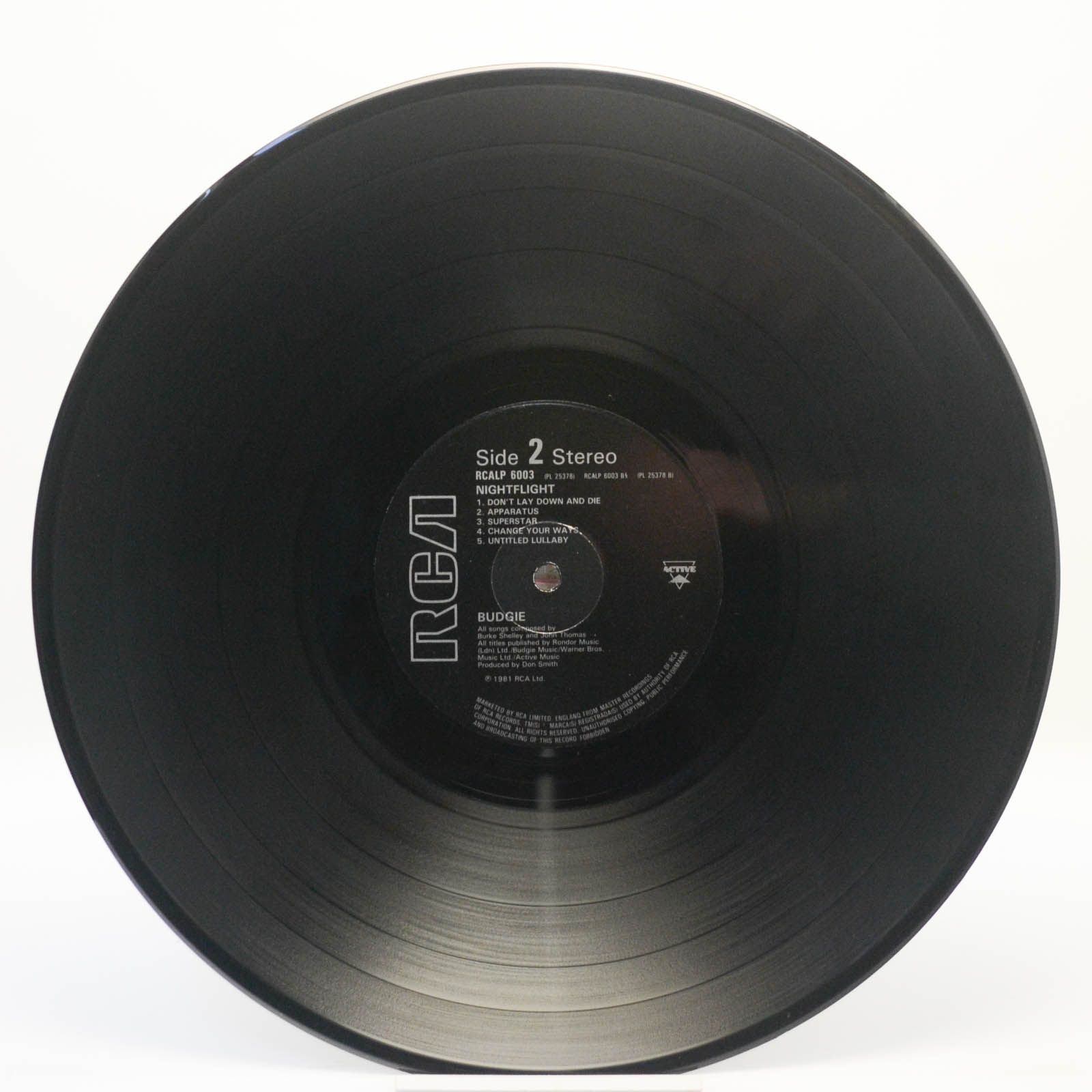 Budgie — Nightflight (UK), 1981