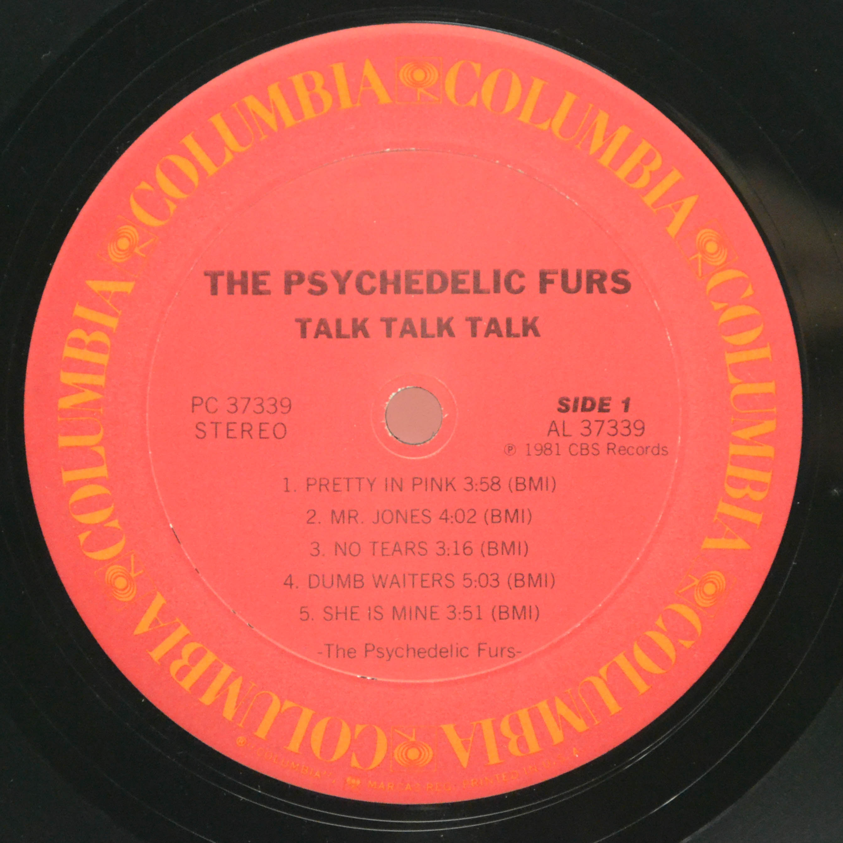Psychedelic Furs — Talk Talk Talk (USA), 1981