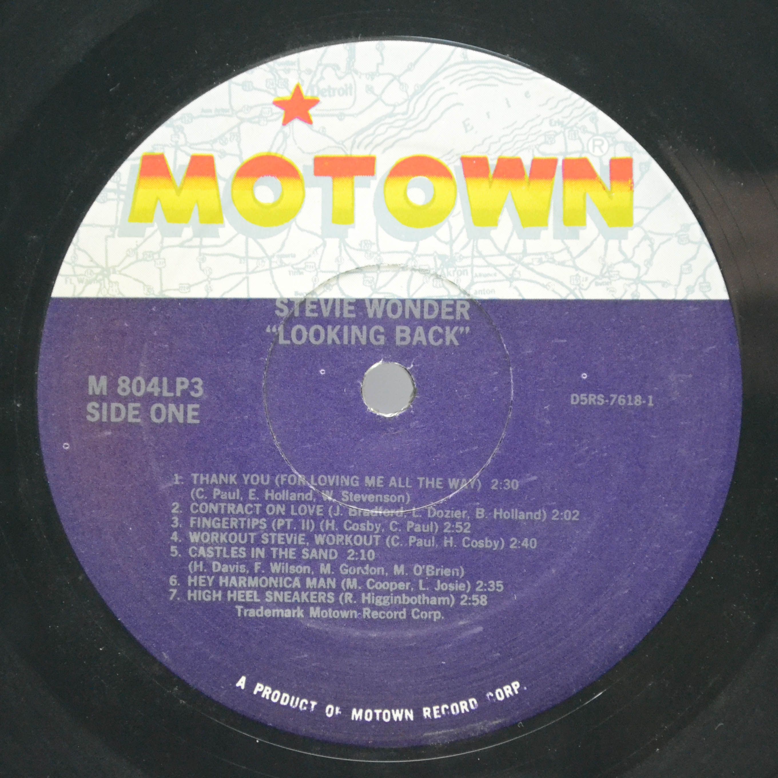 Stevie Wonder — Looking Back (3LP), 1974