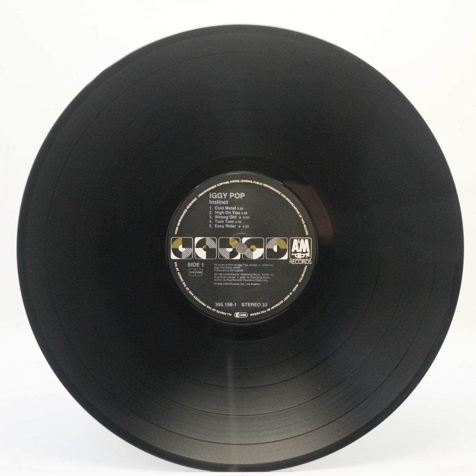 Iggy Pop — Instinct, 1988