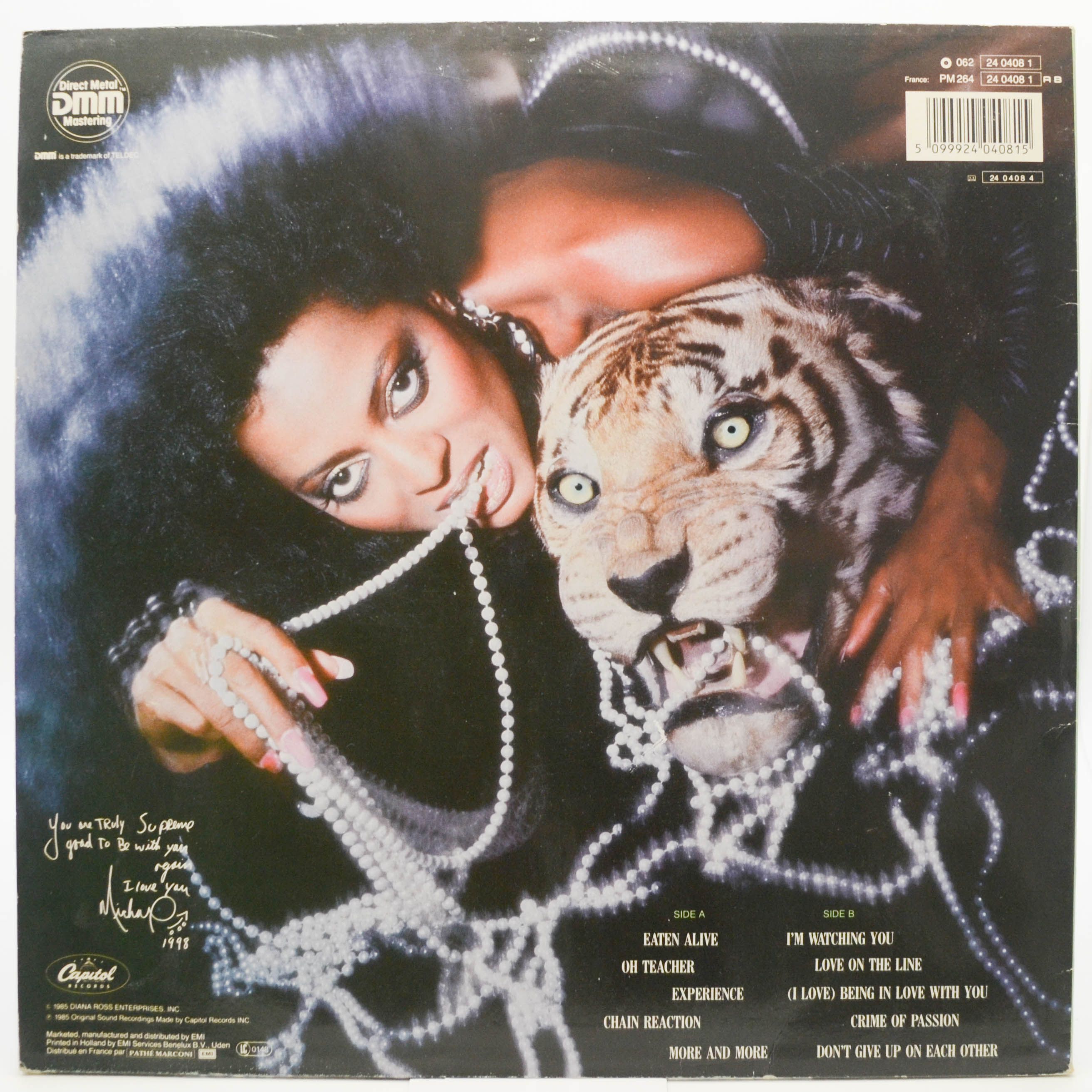 Diana Ross — Eaten Alive, 1985