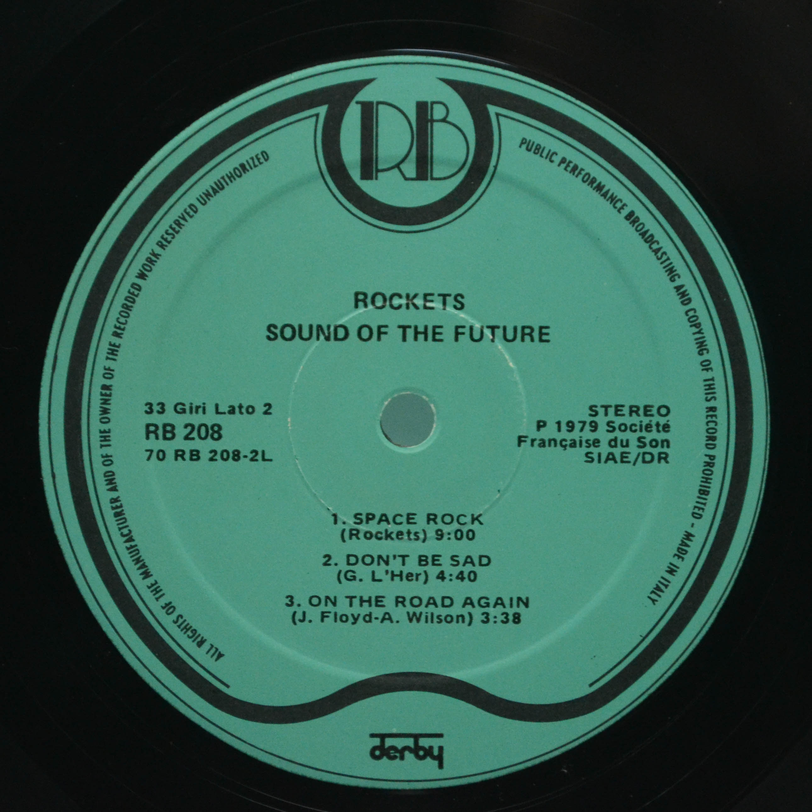 Rockets — Sound Of The Future, 1979