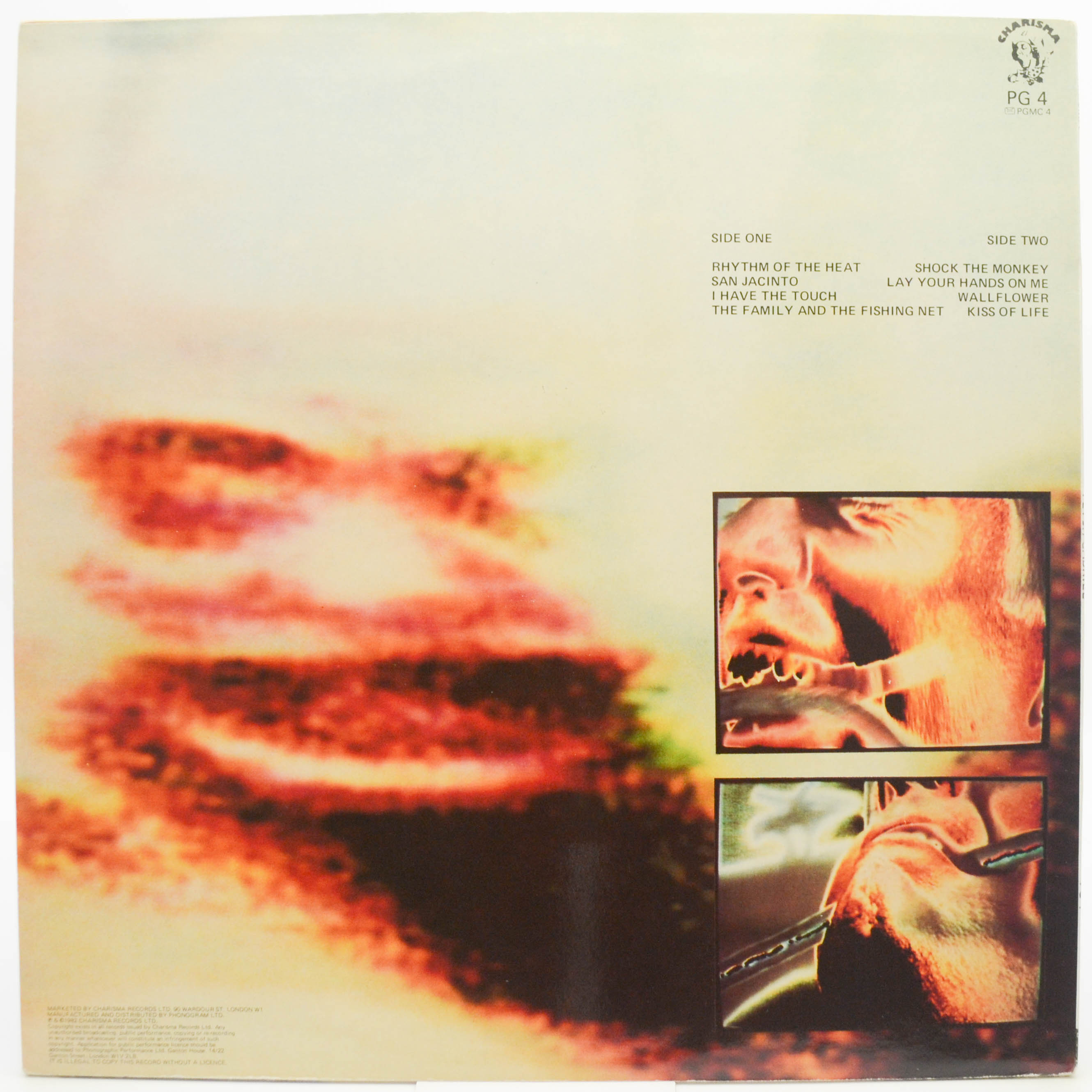 Peter Gabriel — Peter Gabriel (1-st, UK), 1982