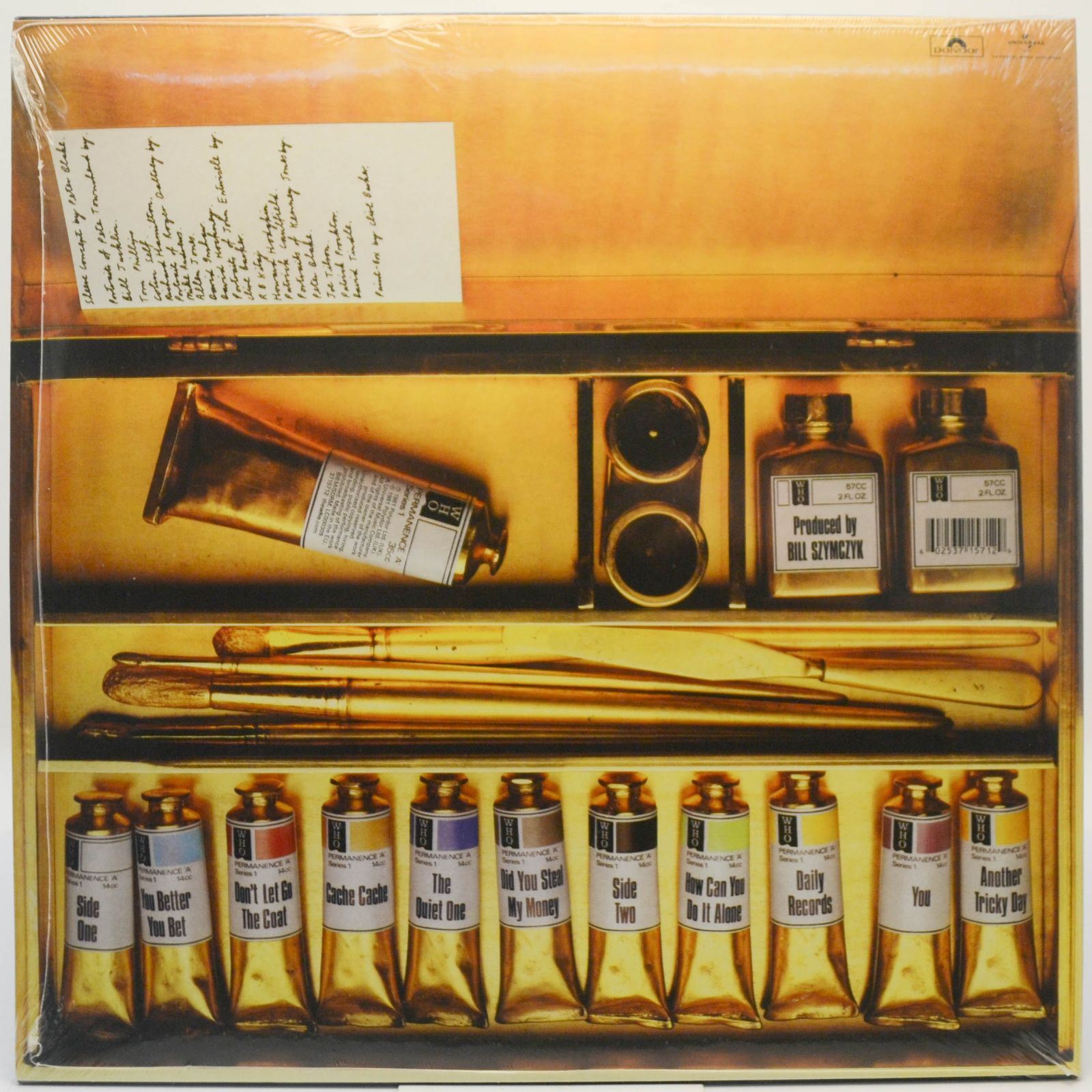 Who — Face Dances, 1981