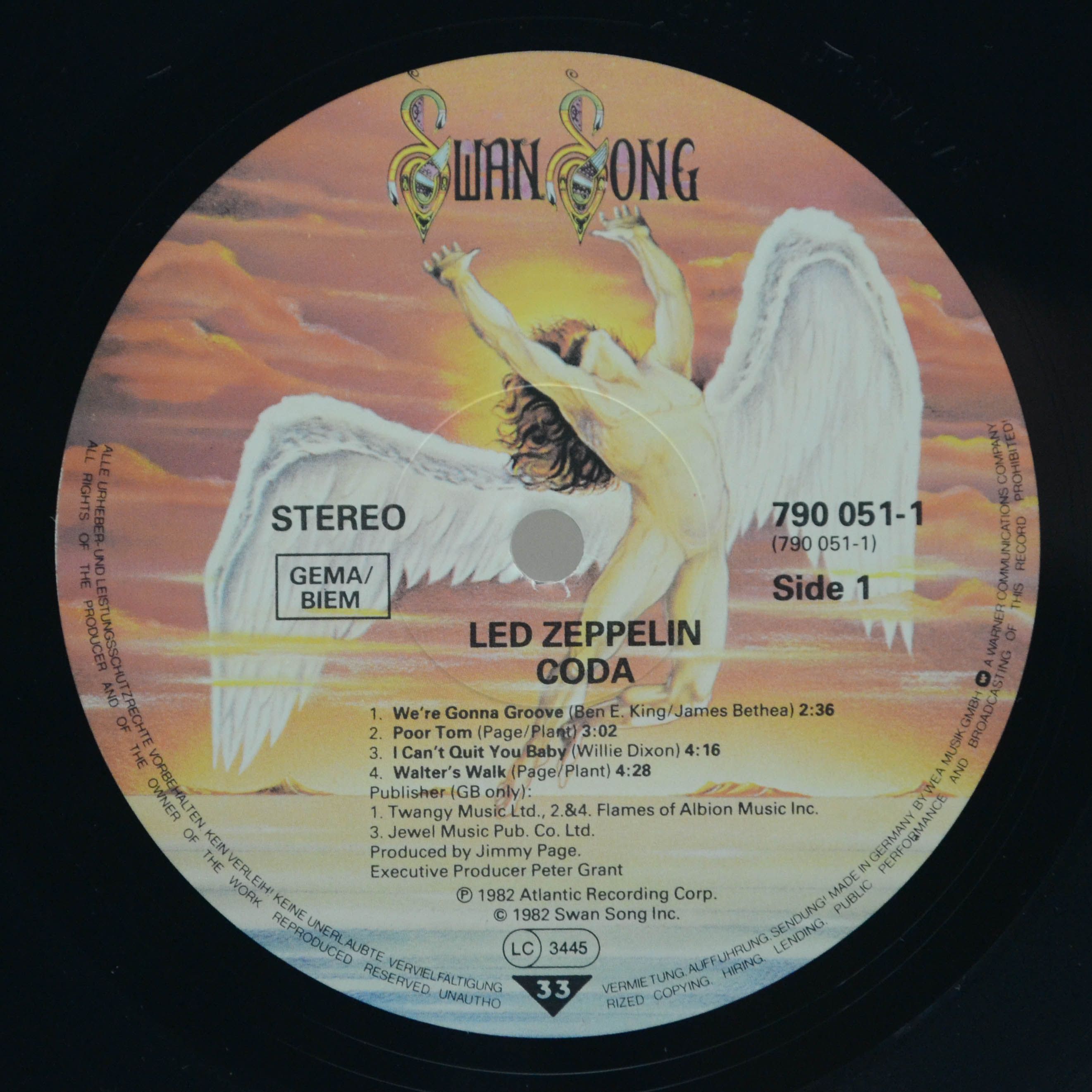 Led Zeppelin — Coda, 1982