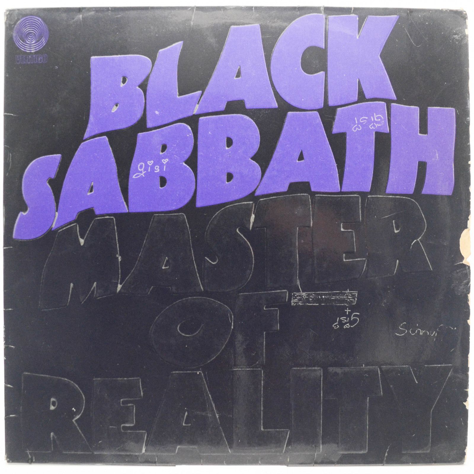 Black Sabbath — Master Of Reality (Vertigo Swirl), 1971
