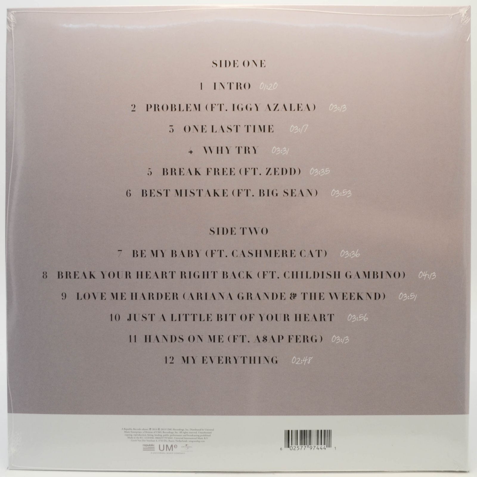 Ariana Grande — My Everything, 2014