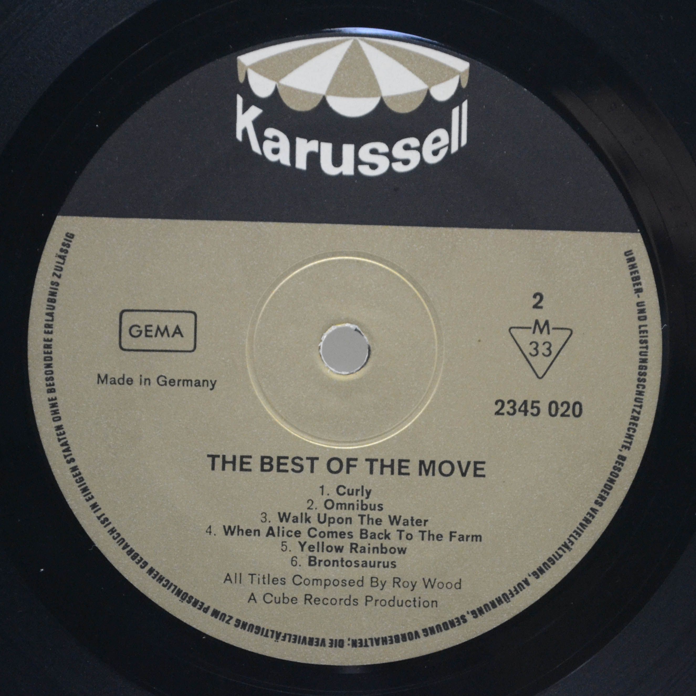Move — The Best Of The Move, 1971