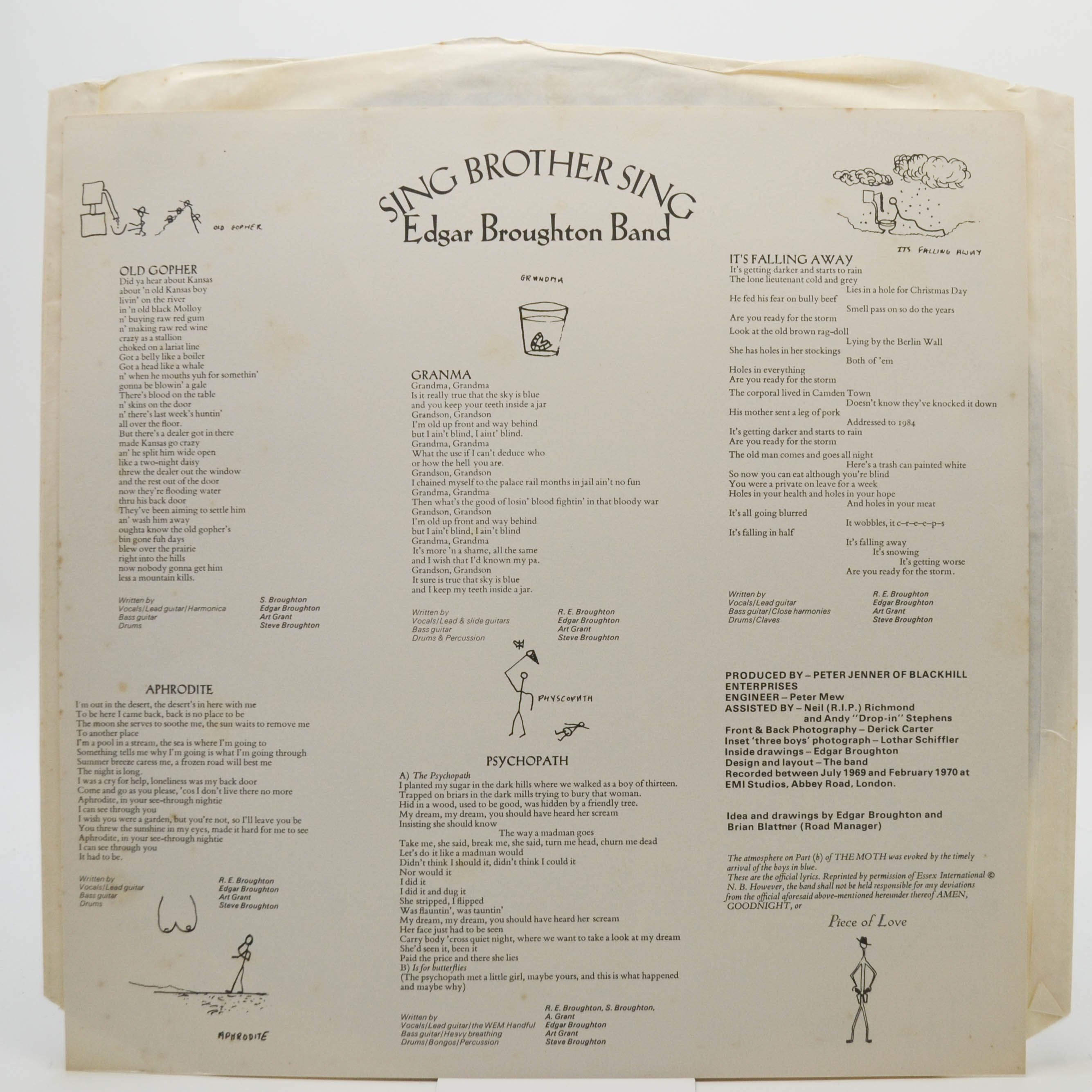 Edgar Broughton Band — Sing Brother Sing, 1970