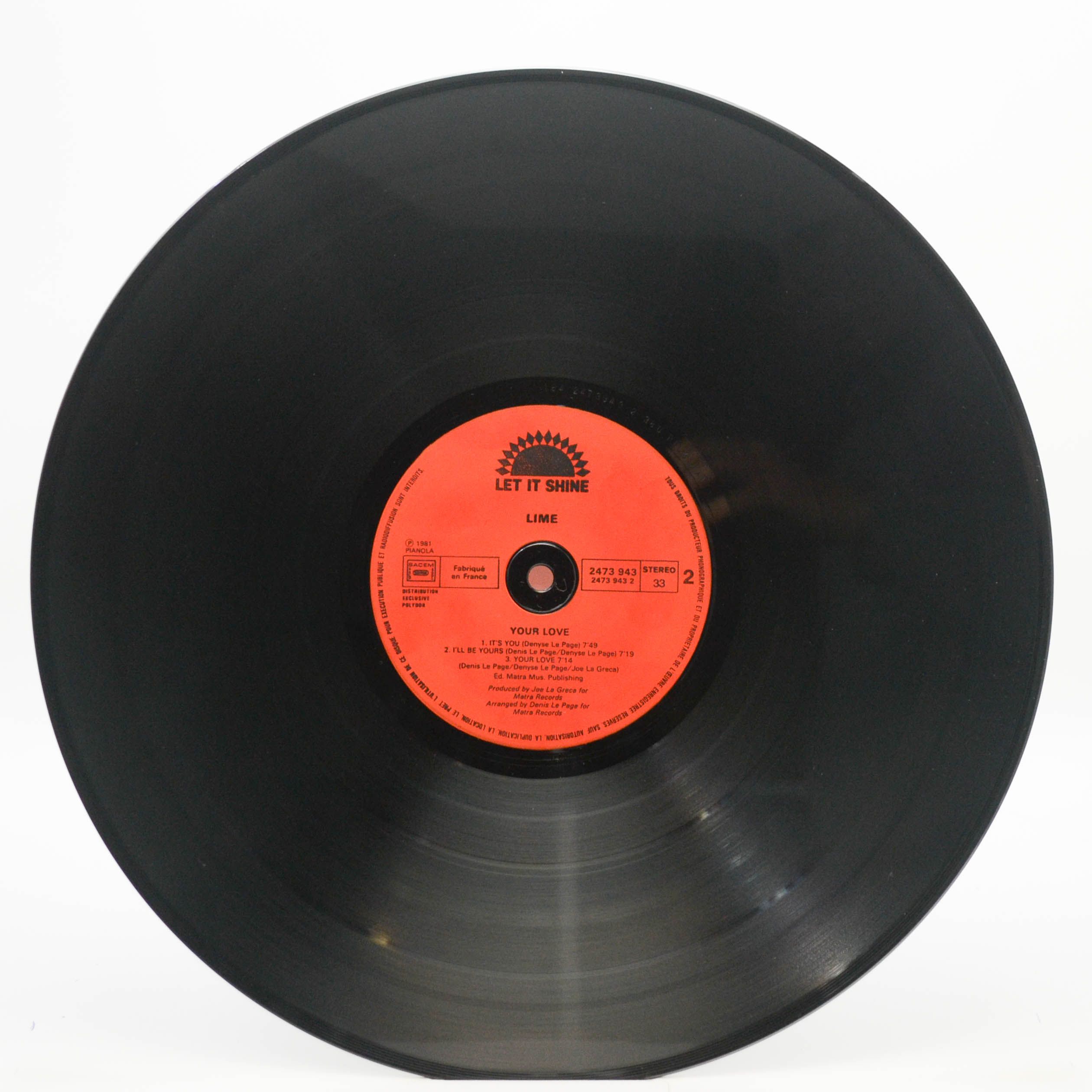 Lime — Your Love, 1981