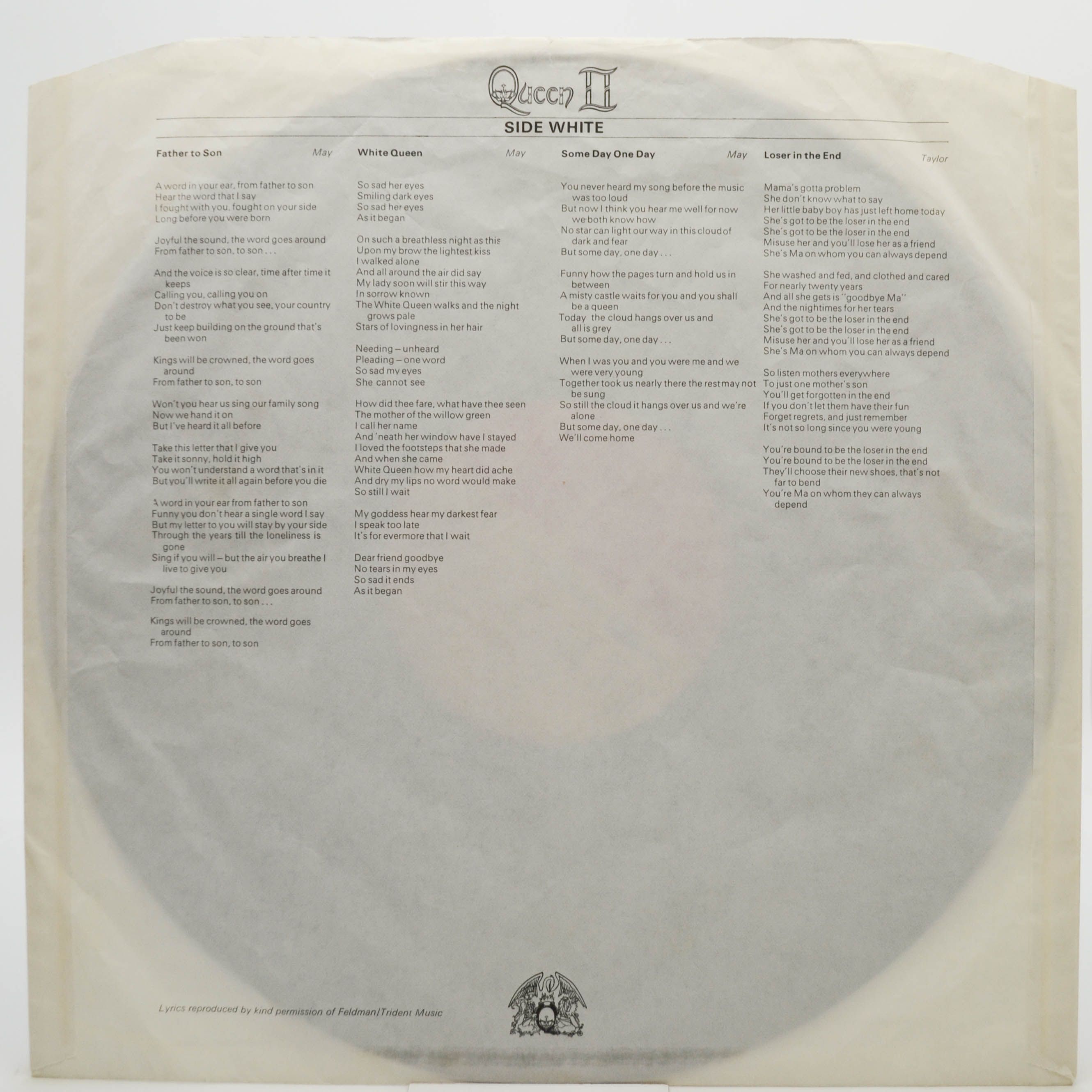 Queen — Queen II, 1974