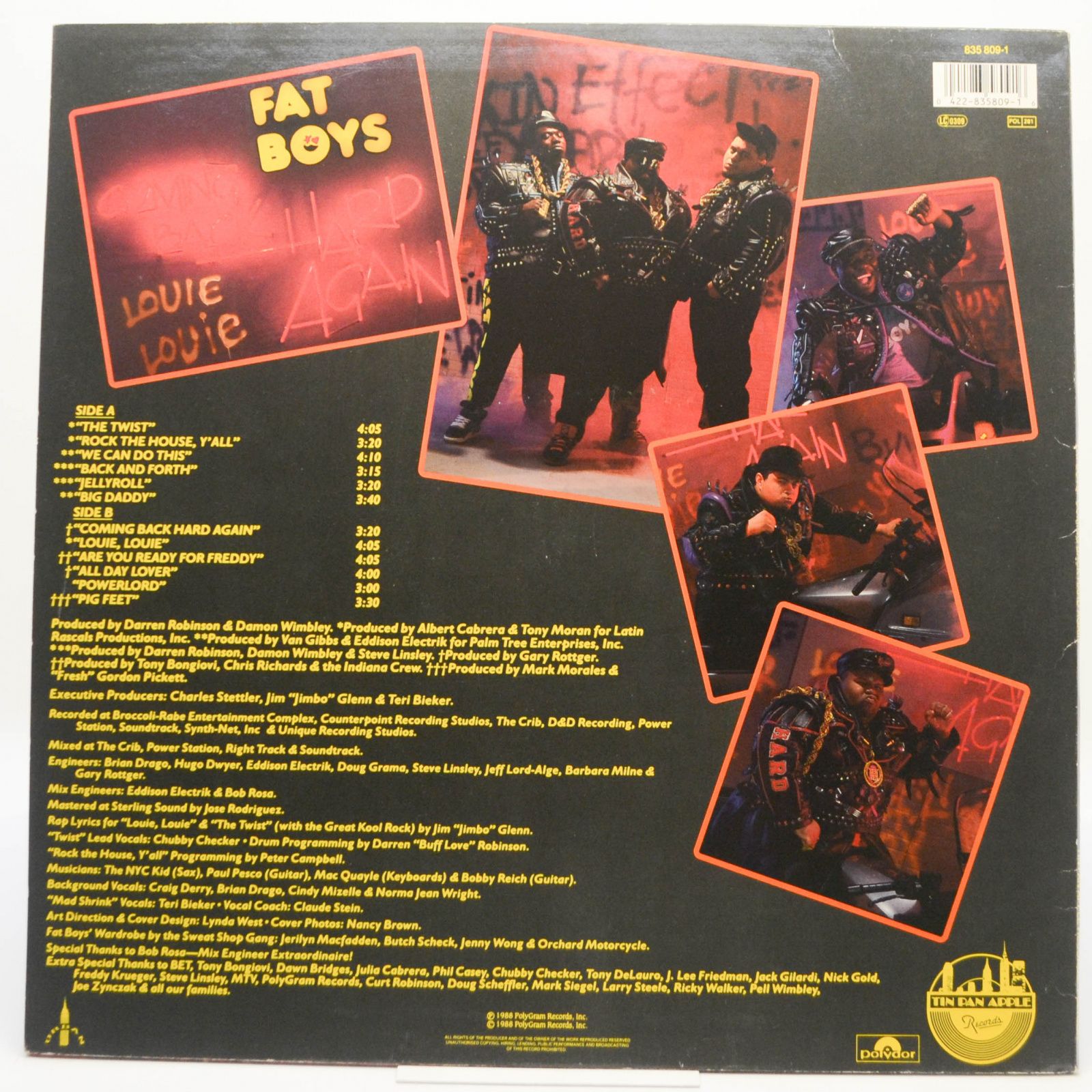 Fat Boys — Coming Back Hard Again, 1988