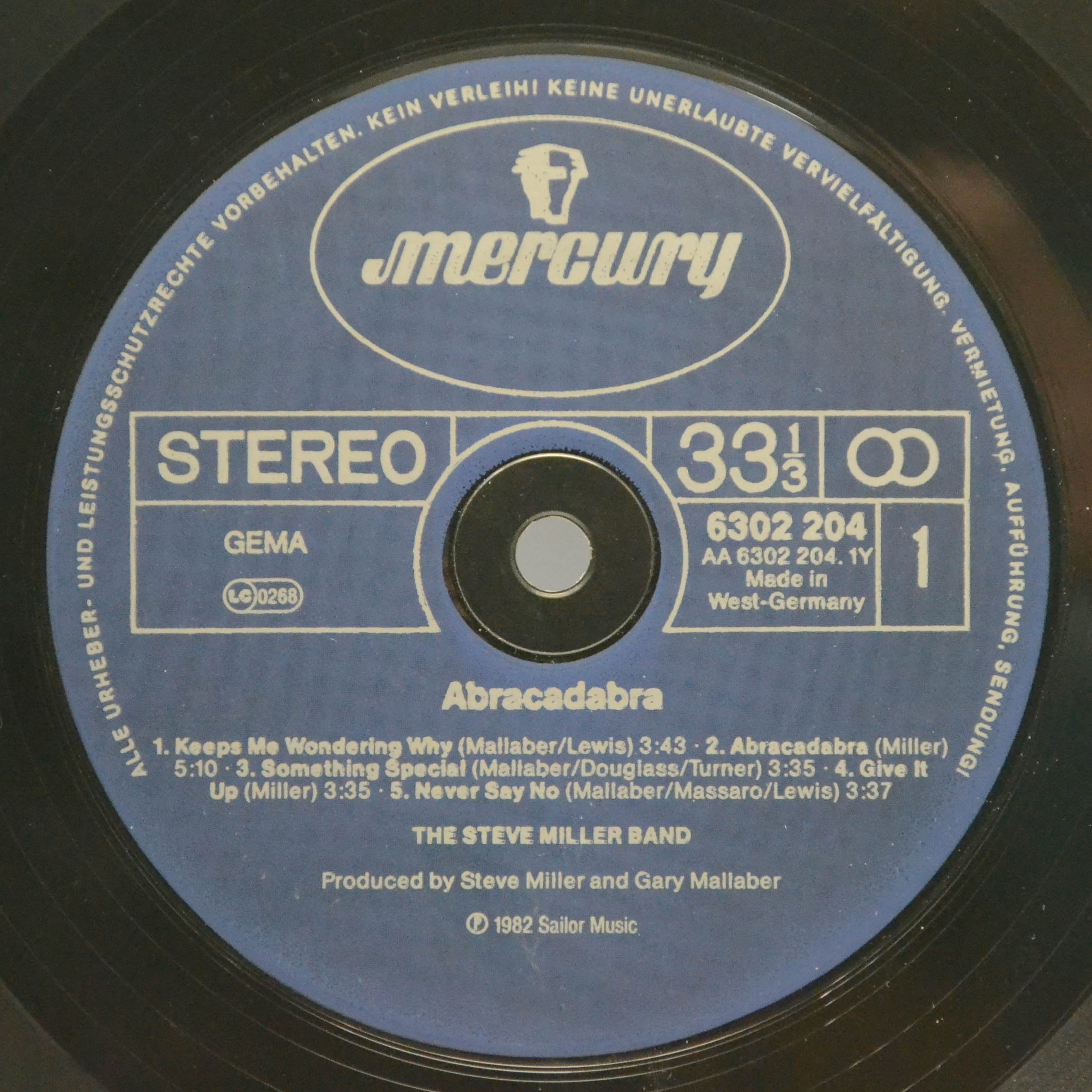 Steve Miller Band — Abracadabra, 1982