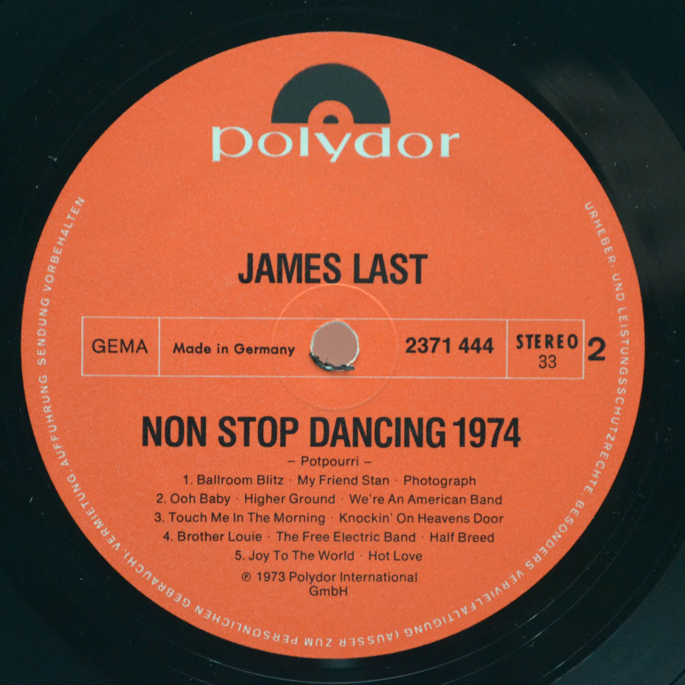 James Last — Non Stop Dancing 1974, 1973