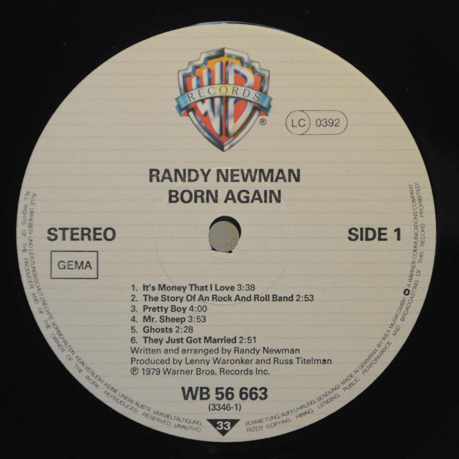 Randy Newman — Born Again, 1979