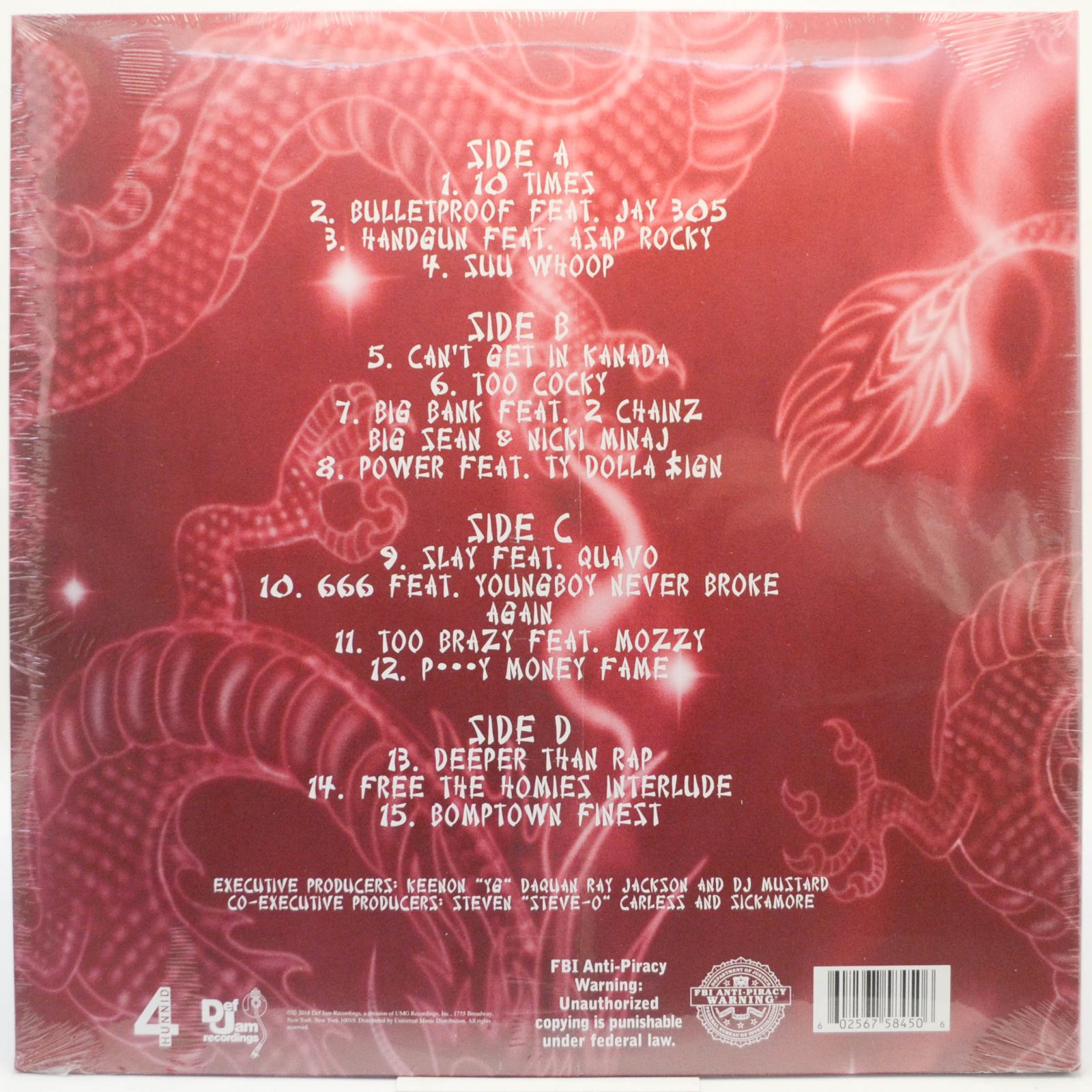 YG — Stay Dangerous (2LP), 2018