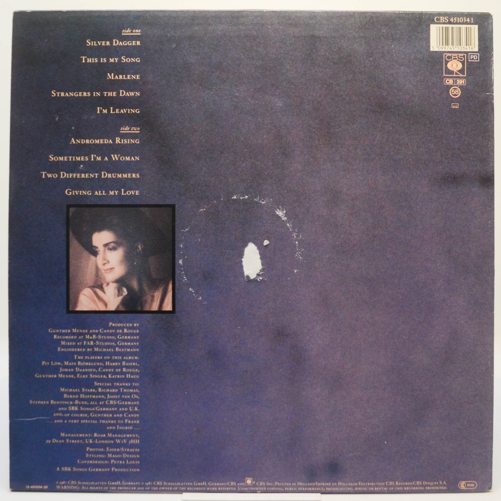 Sally Oldfield — Femme, 1987