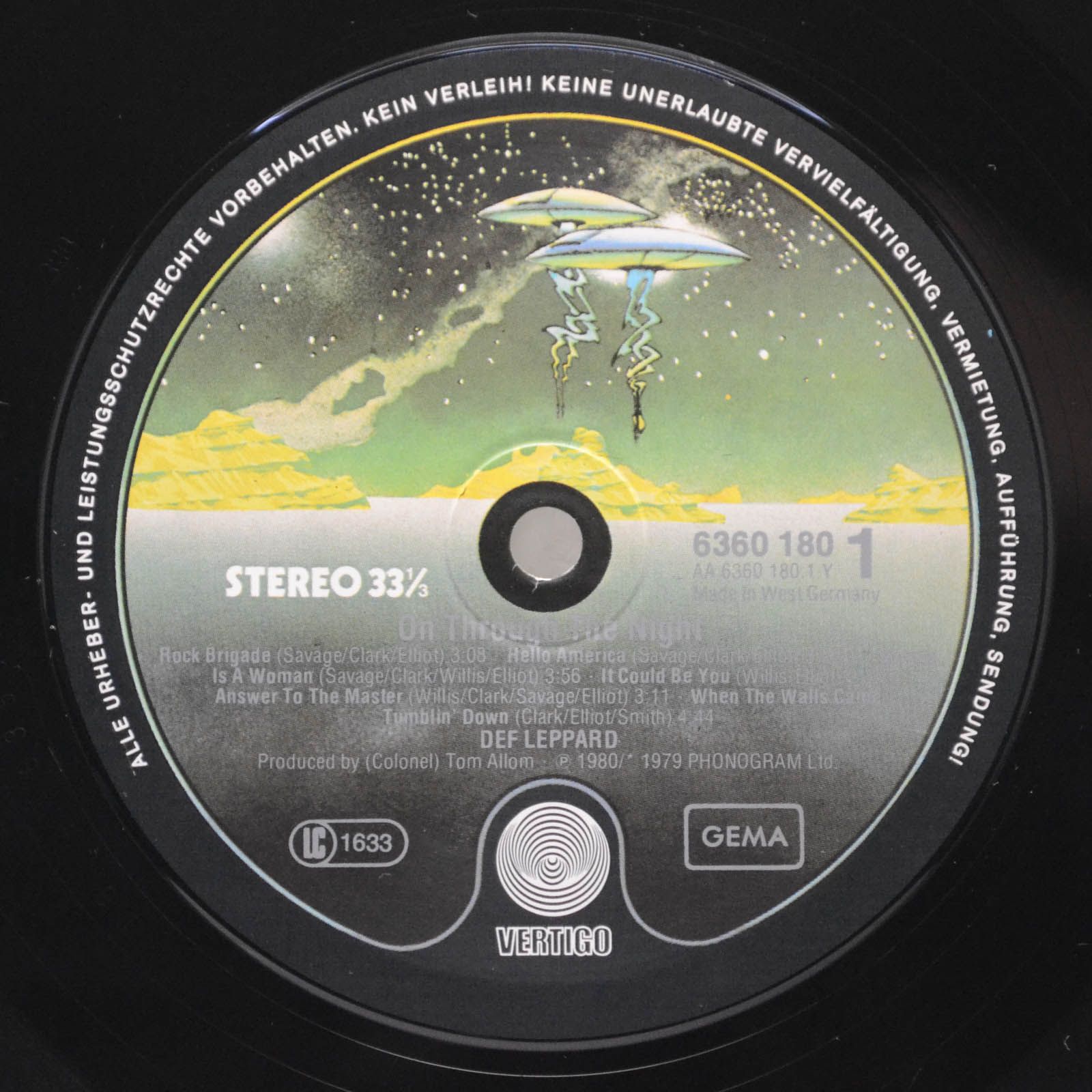 Def Leppard — On Through The Night, 1980