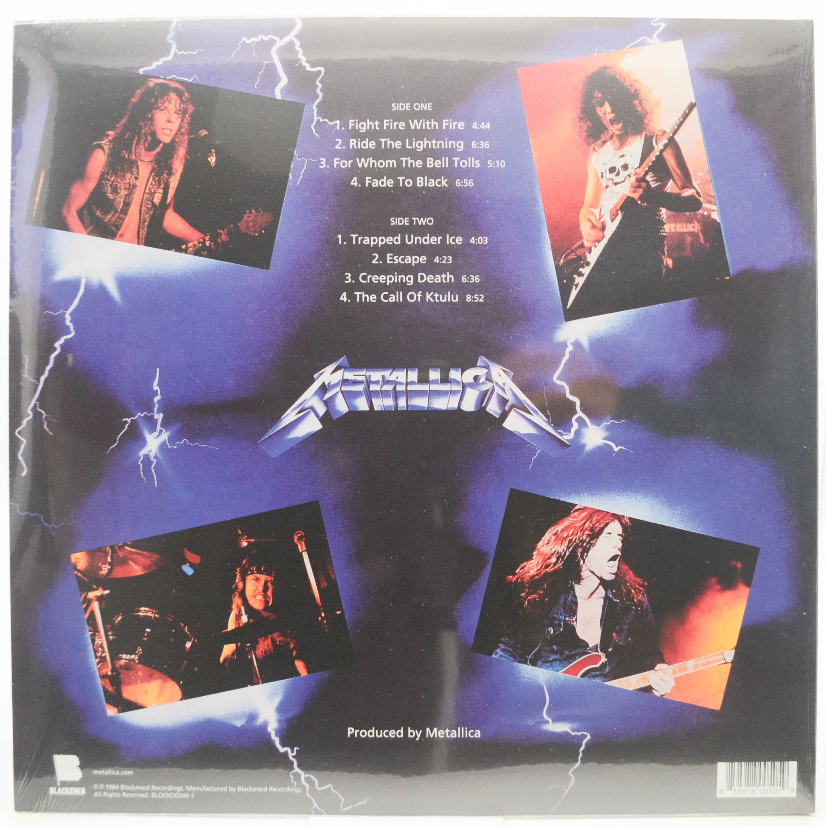 Metallica — Ride The Lightning (USA), 1984