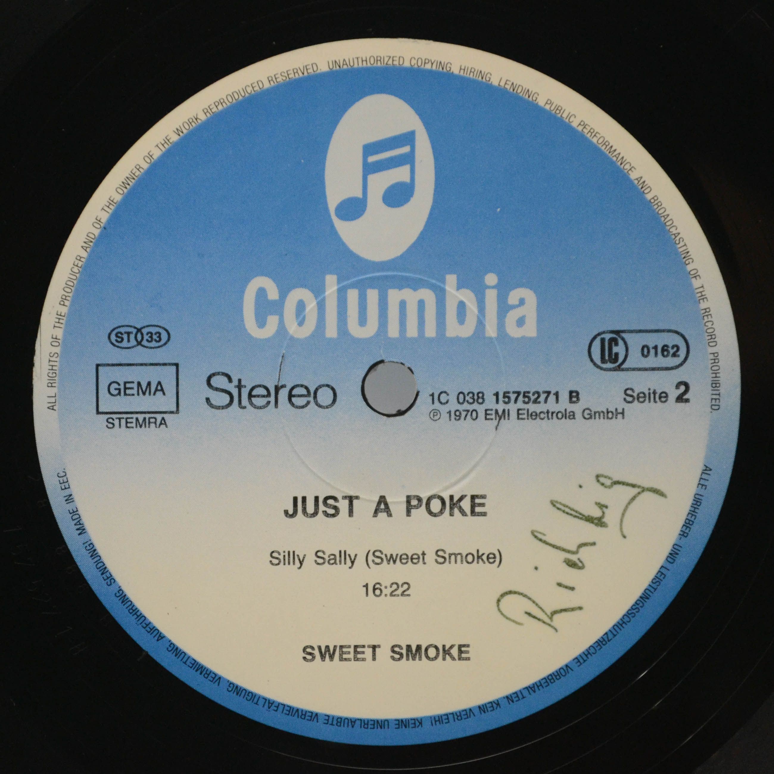 Sweet Smoke — Just A Poke, 1970