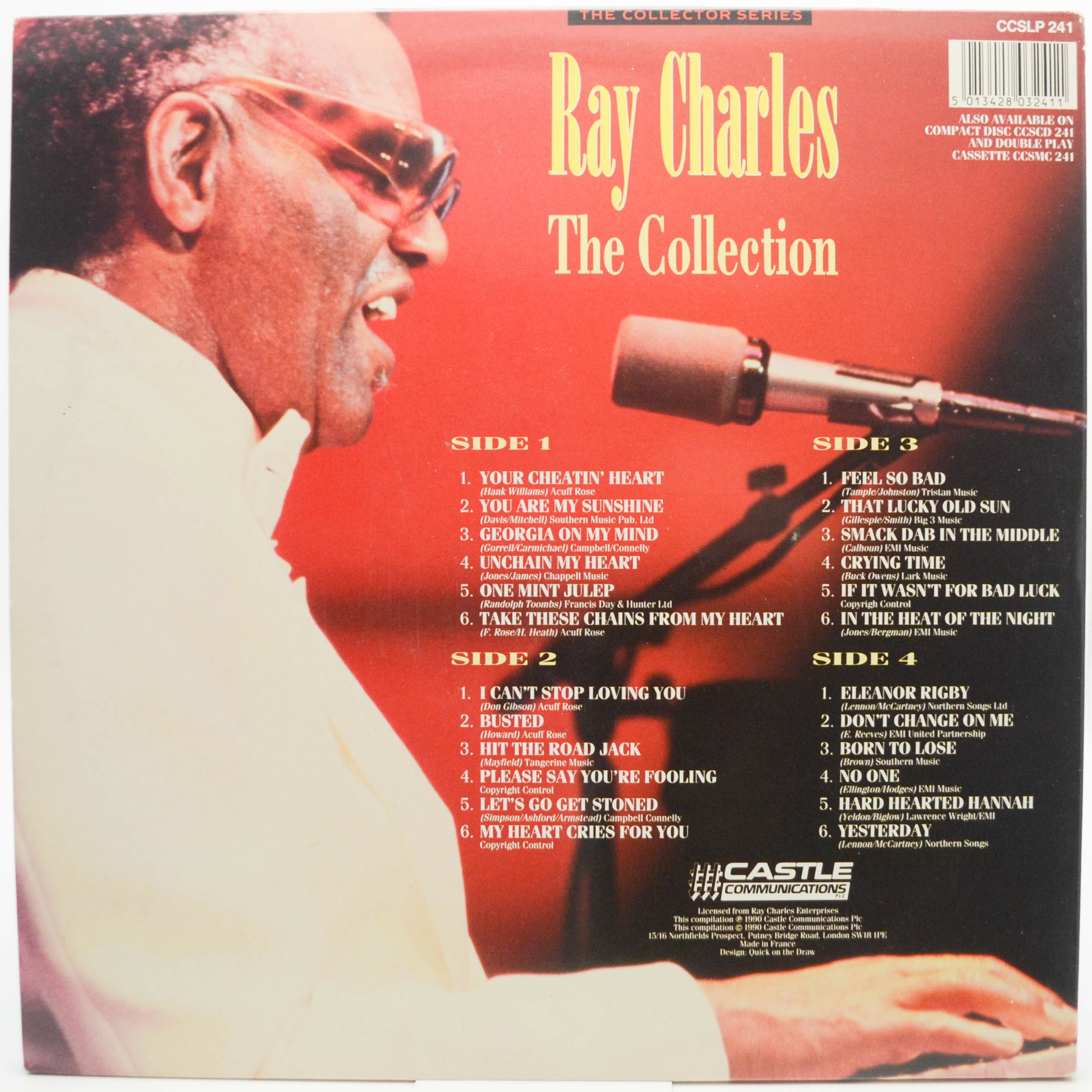 Ray Charles — The Collection (2LP), 1990