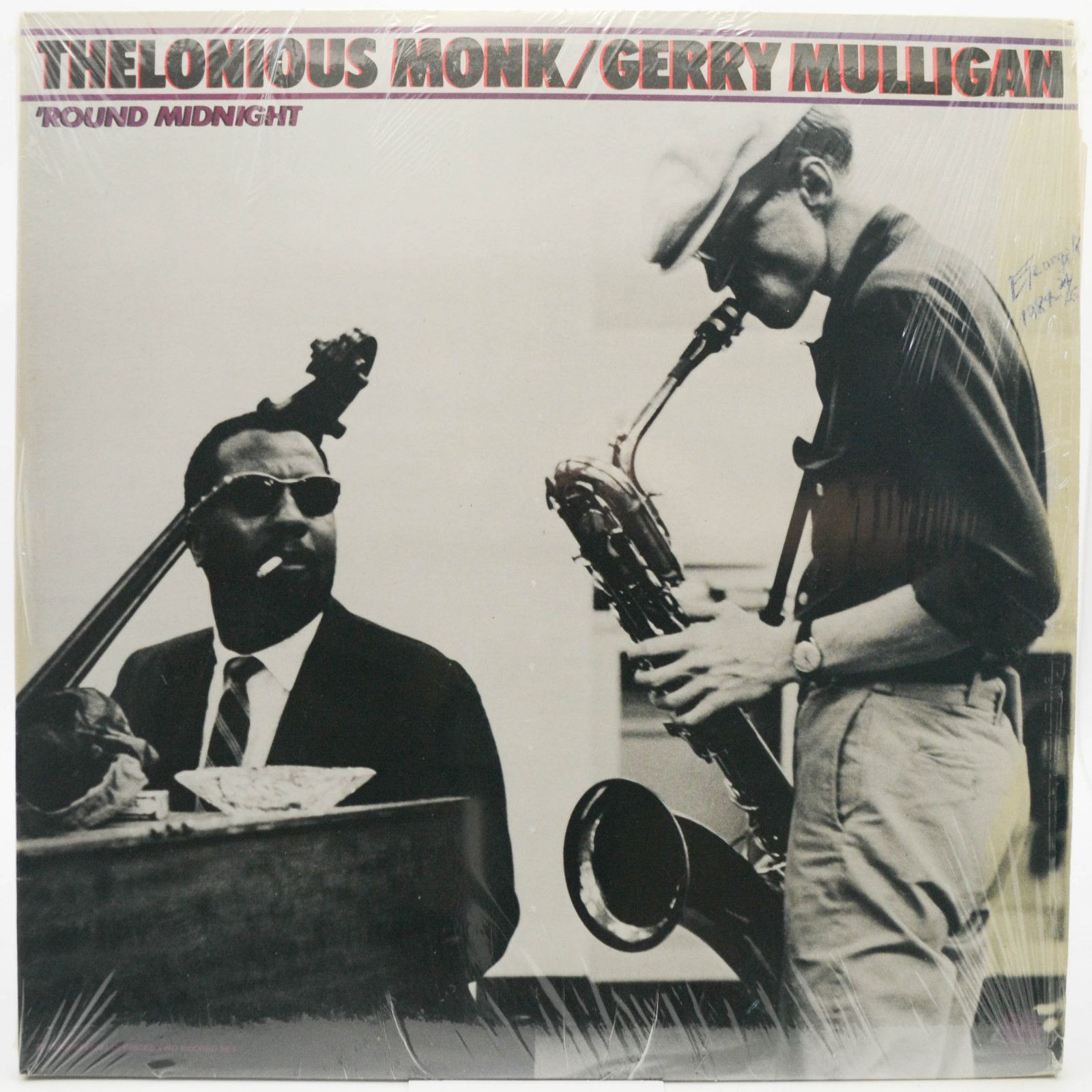 Thelonious Monk / Gerry Mulligan — Round Midnight (2LP), 1983