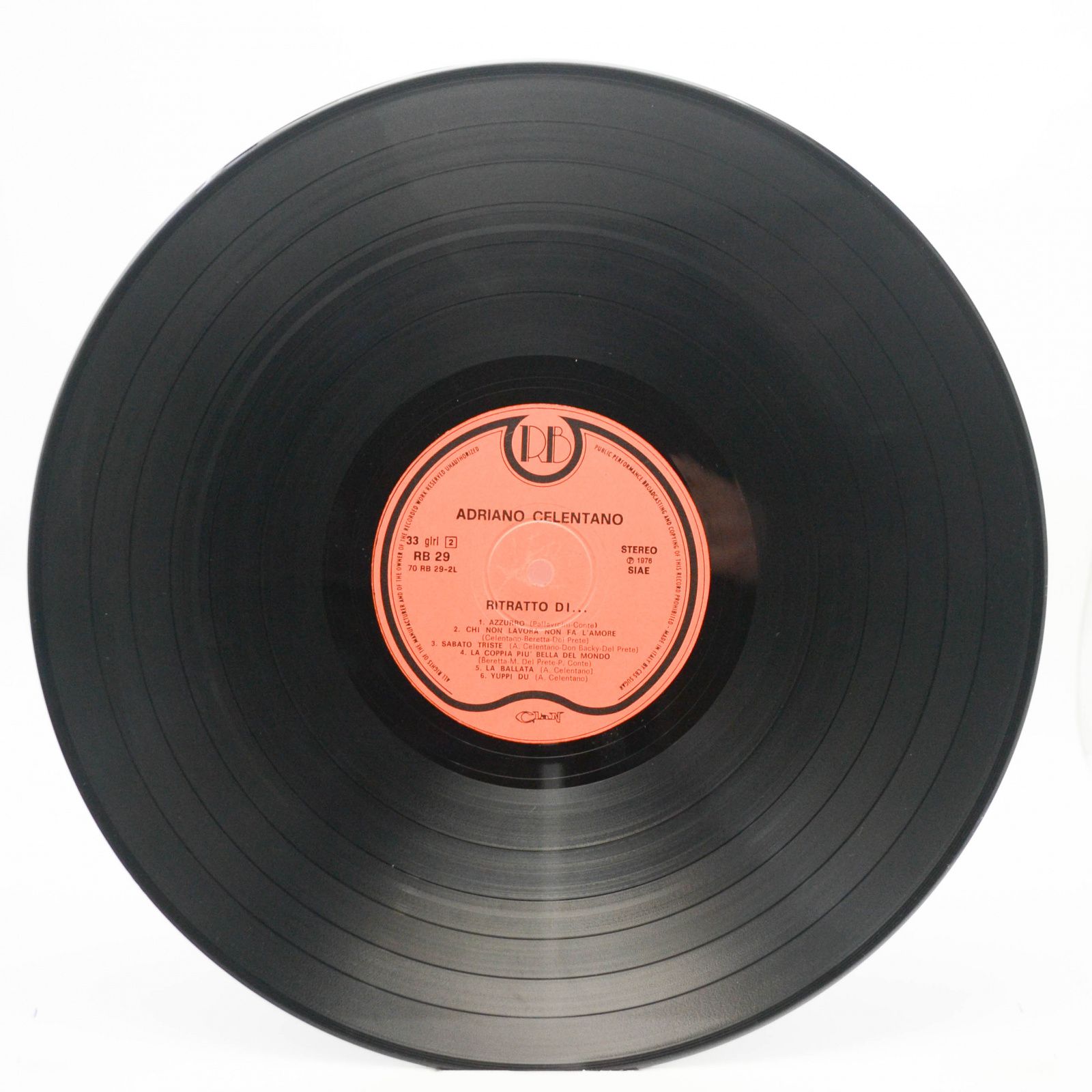 Adriano Celentano — Ritratto Di... Adriano Celentano (Italy), 1976