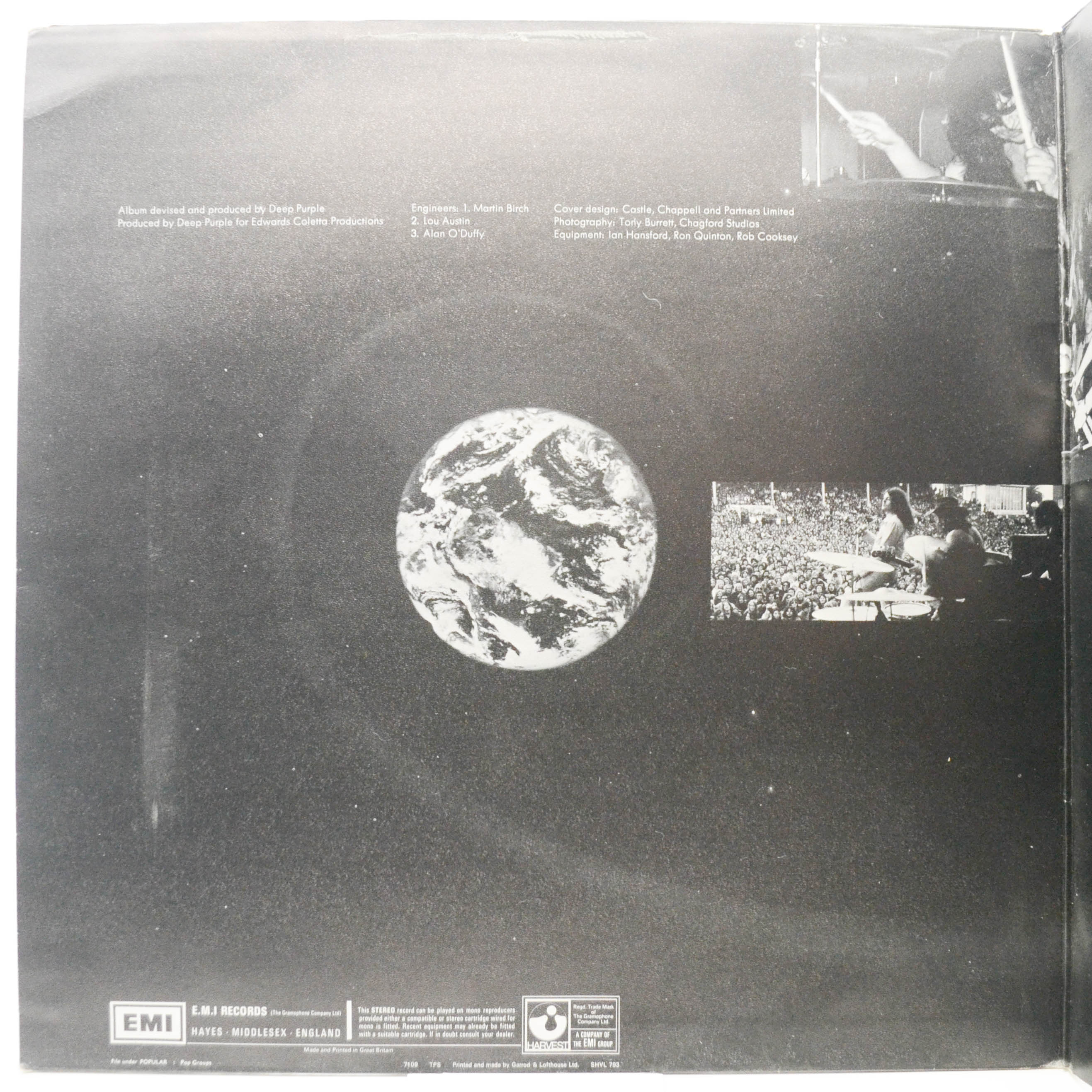 Deep Purple — Fireball (1-st, UK), 1971