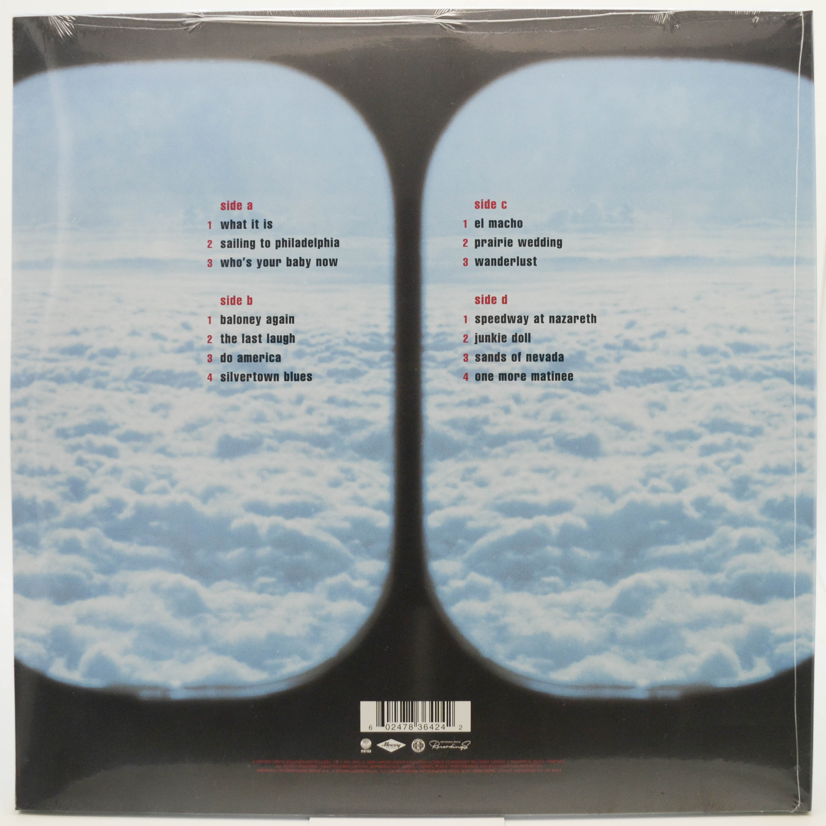 Mark Knopfler — Sailing To Philadelphia (2LP), 2000