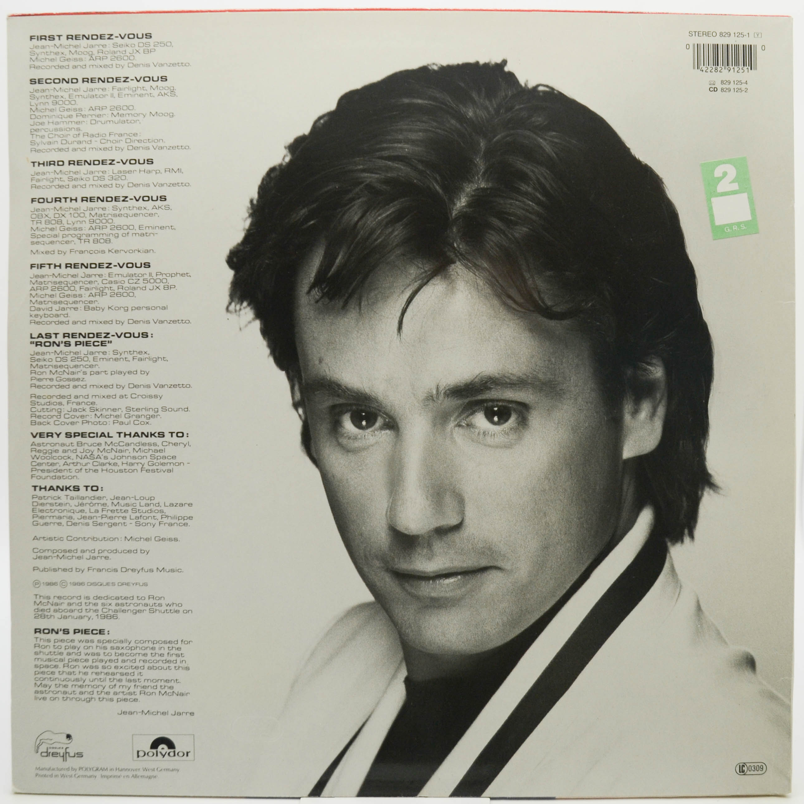 Jean-Michel Jarre — Rendez-Vous, 1986