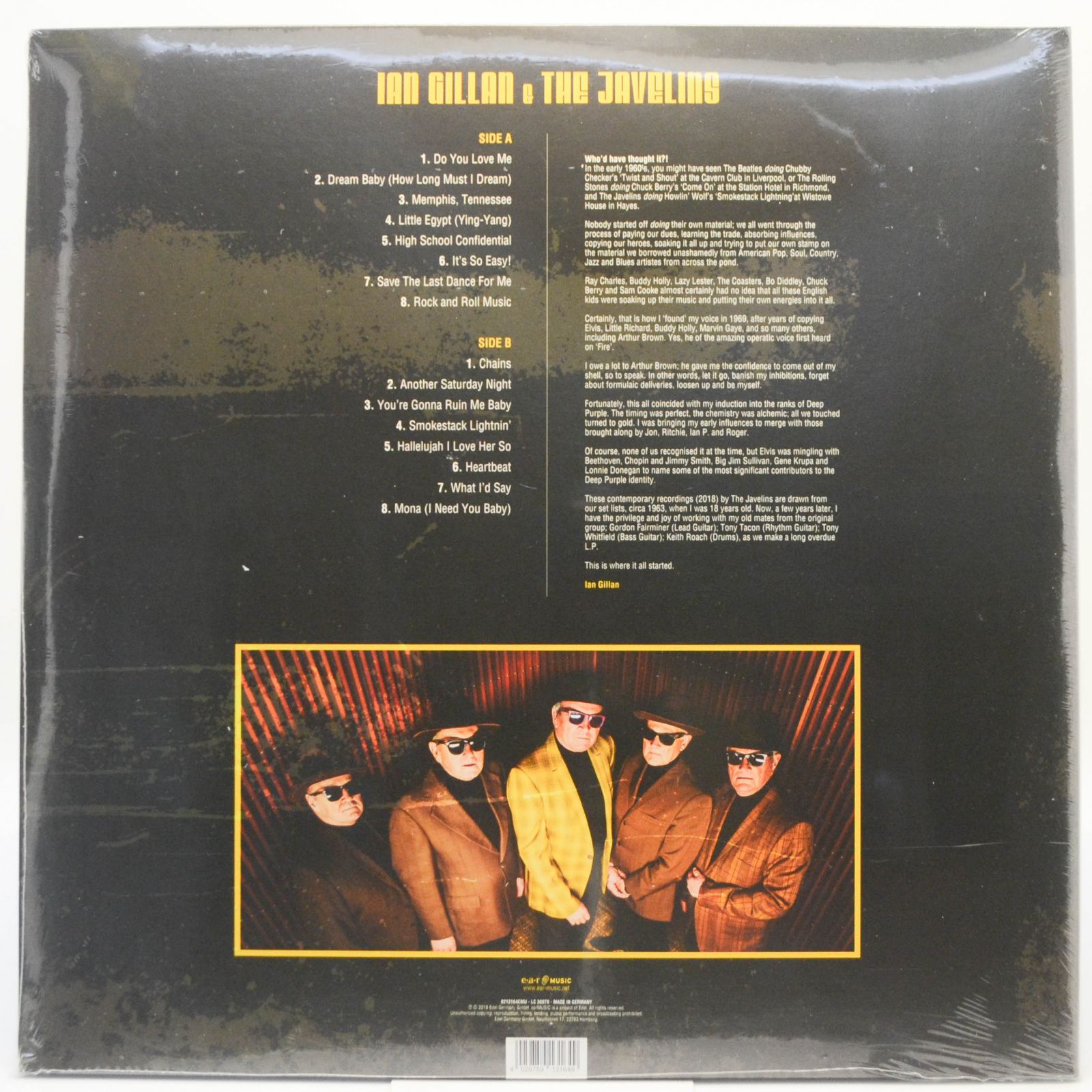 Ian Gillan & The Javelins — Ian Gillan & The Javelins, 2018