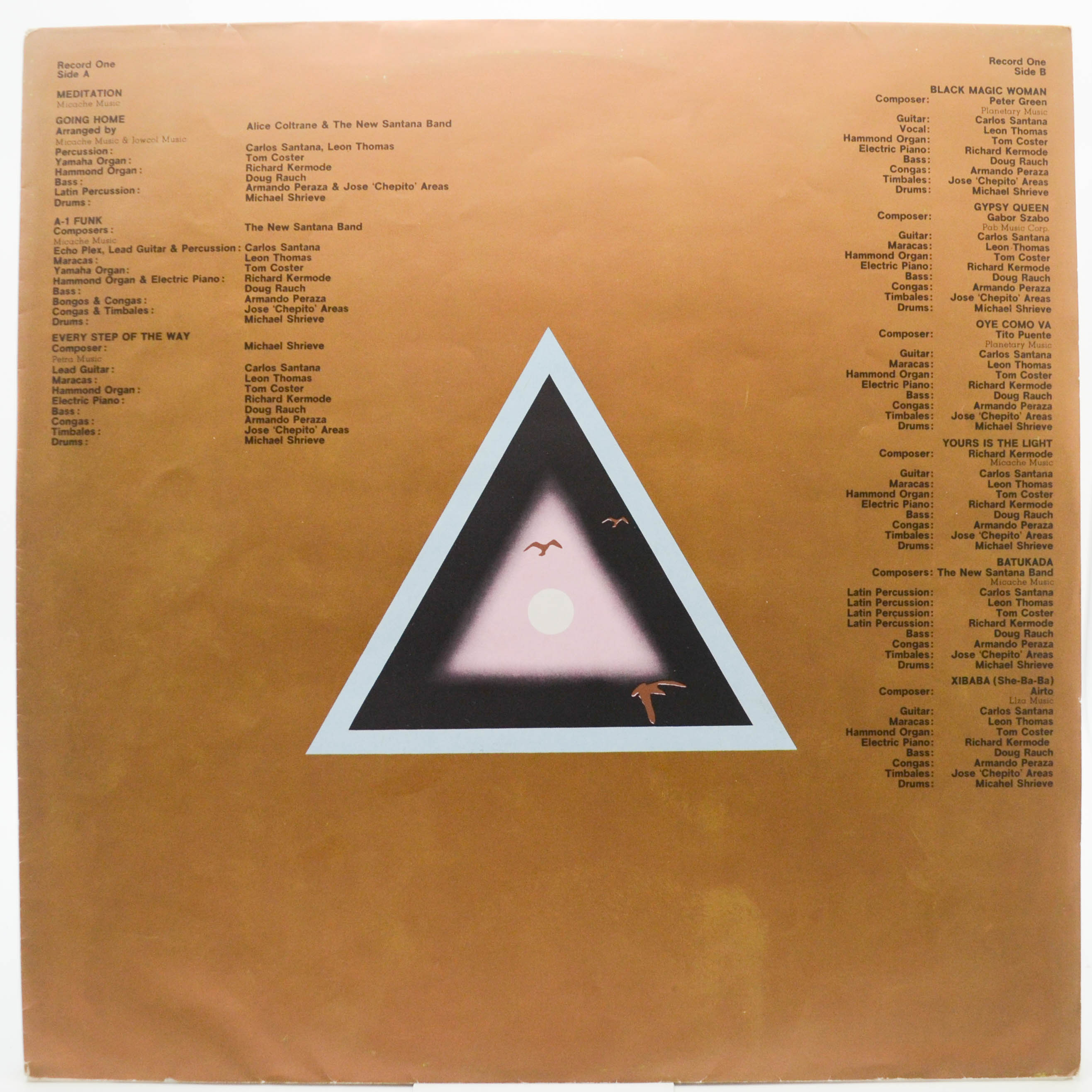 Santana — Lotus (3LP), 1974