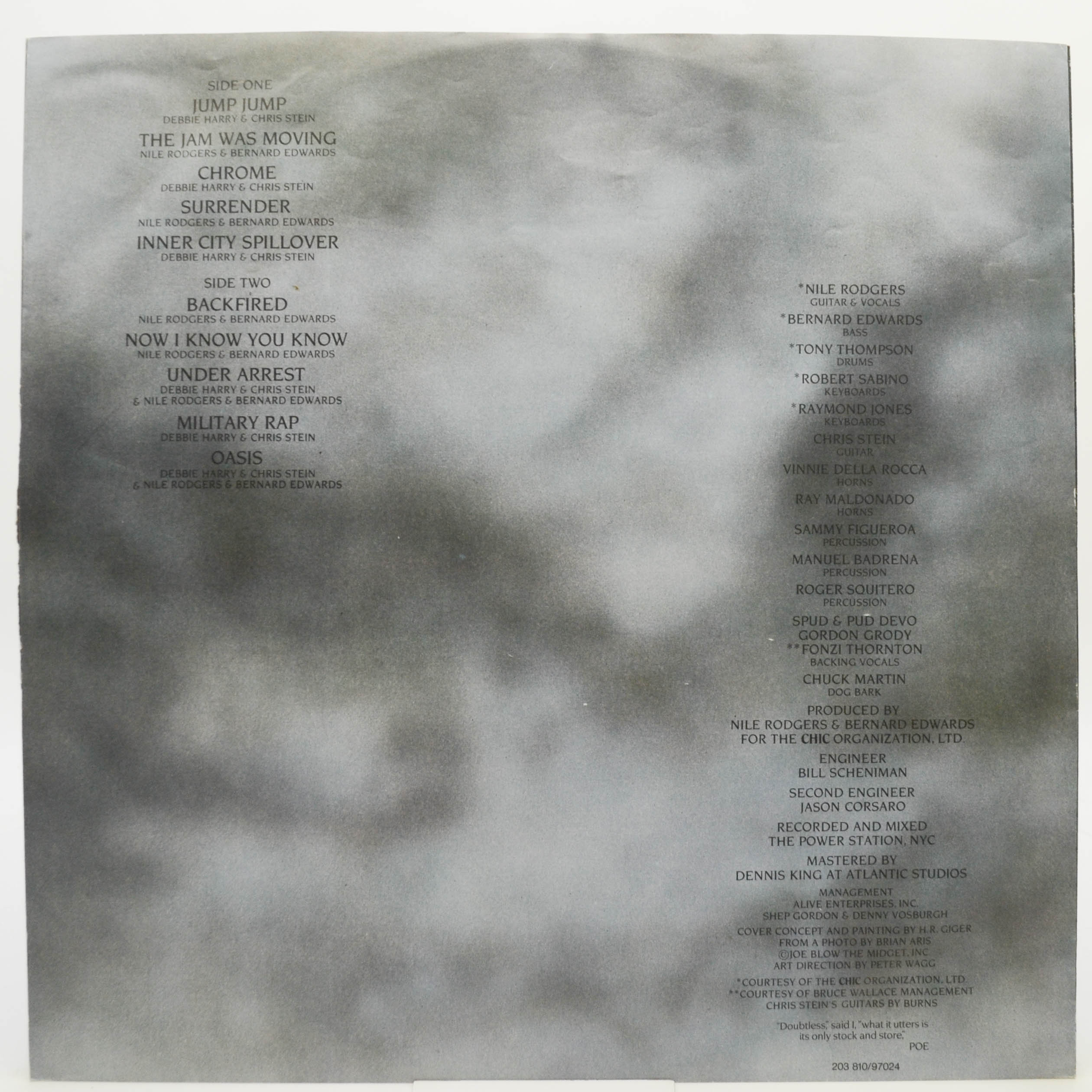 Debbie Harry — KooKoo, 1981