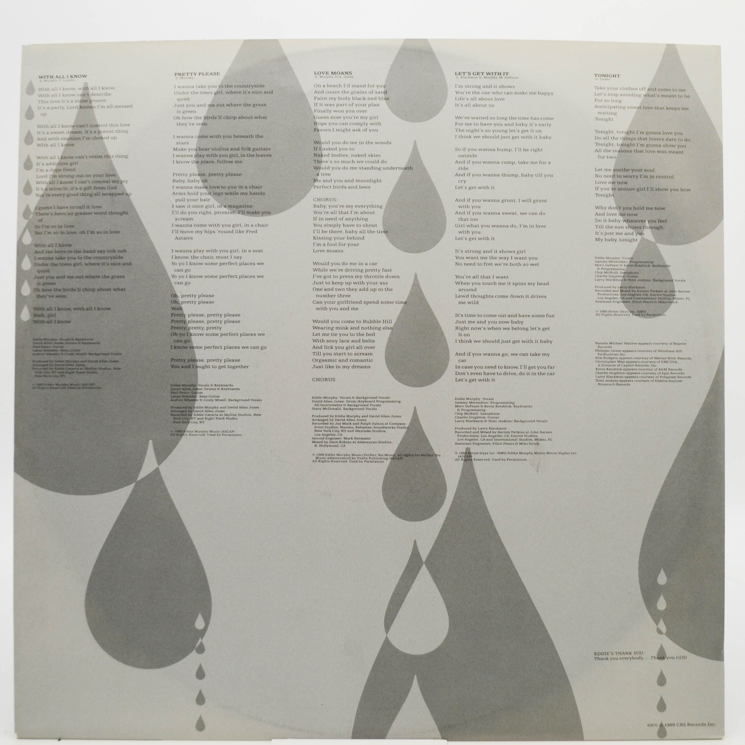 Eddie Murphy — So Happy, 1989